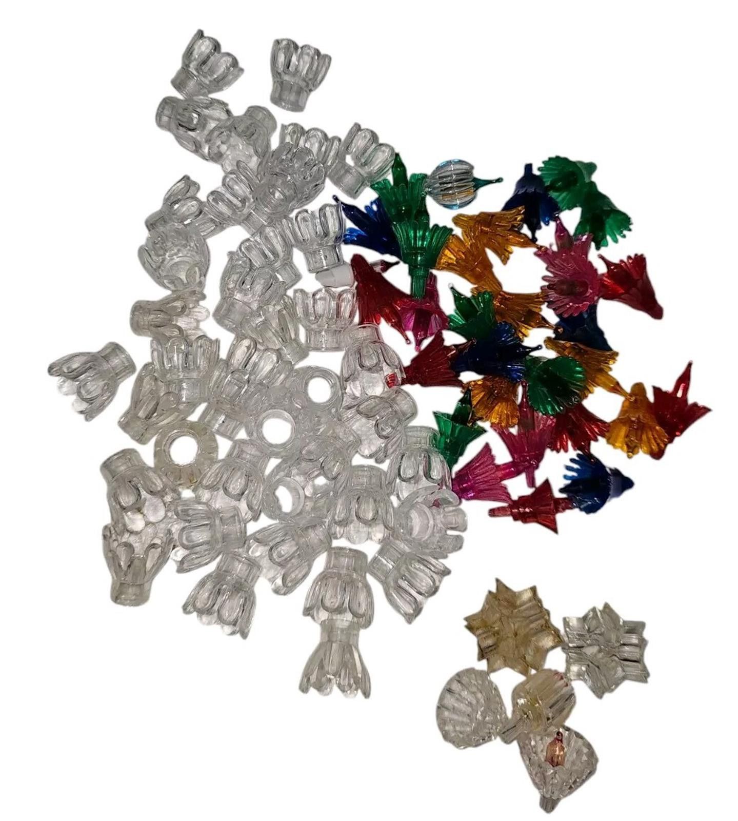 The Unbranded Brand Vintage Christmas Light Covers Starburst Chandelier Flower Size ONE SIZE - 1 Preview