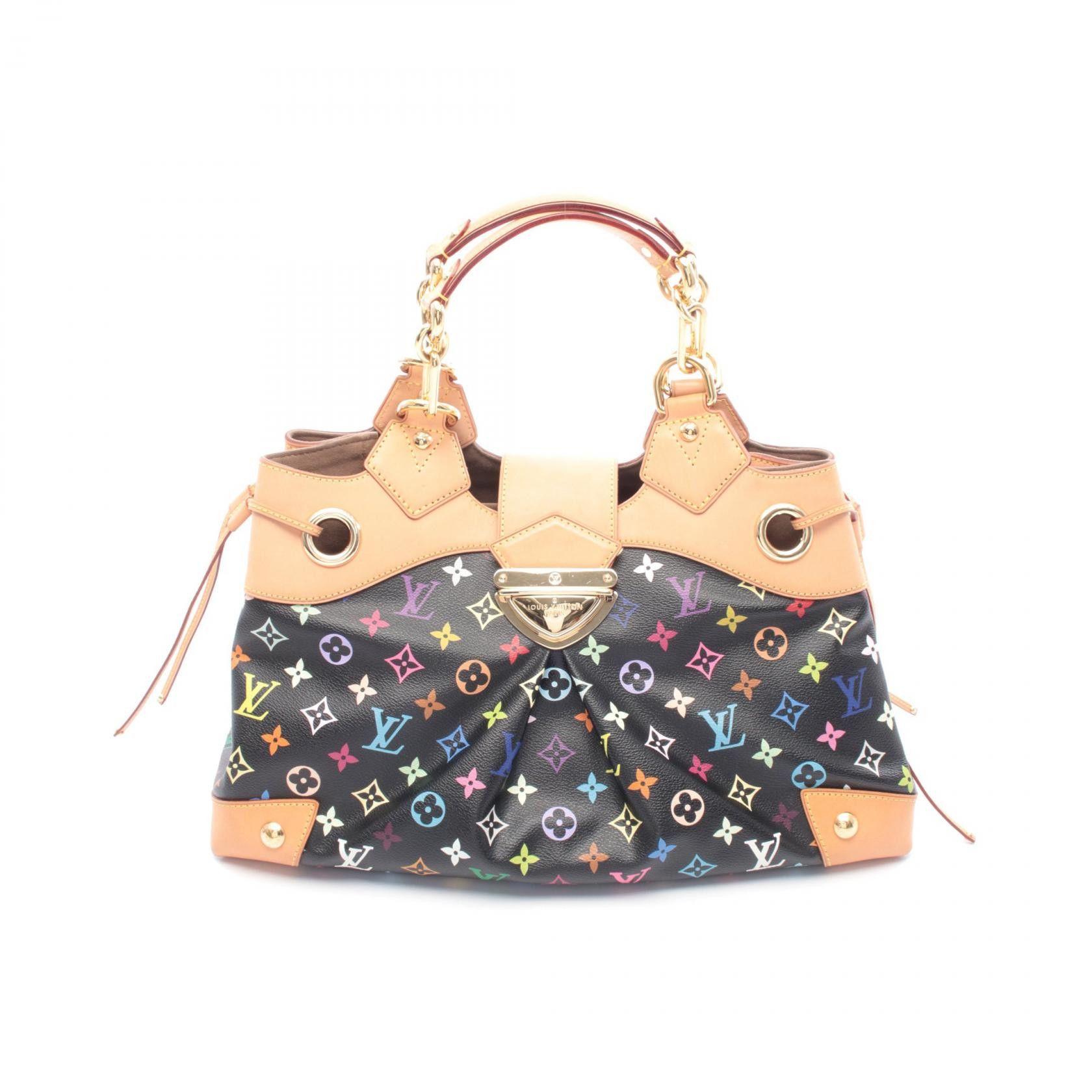 Louis Vuitton Louis Vuitton Louis Vuitton Ursula Monogram Multicolore Coated Canvas Handbag Textile Handbag M40124 DUTY FREE for USA Size ONE SIZE - 1 Thumbnail