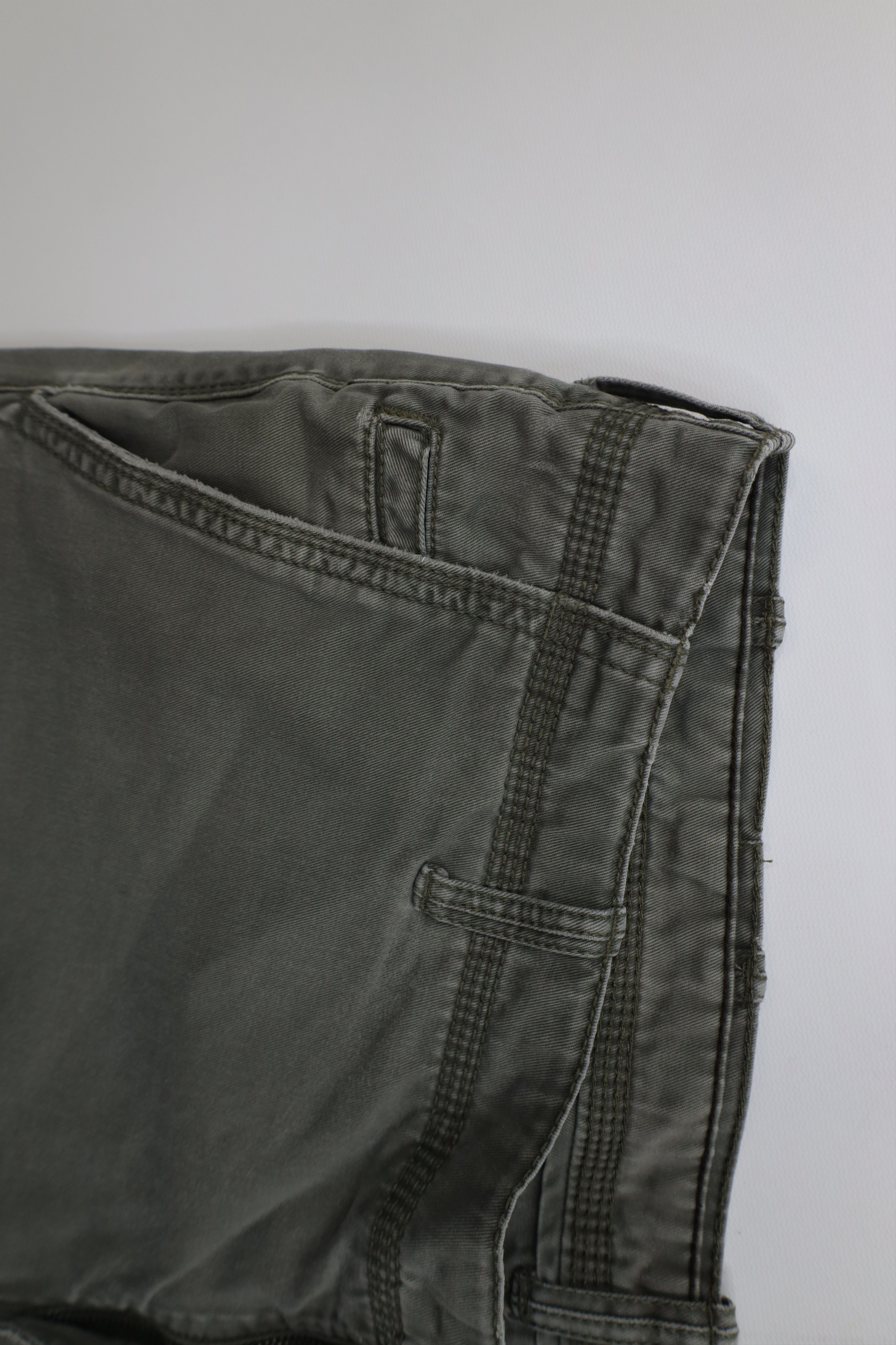Timberland Vintage 90s Y2K Timberland Baggy Wide Leg Pants Green Size US 42 / EU 58 - 9 Thumbnail
