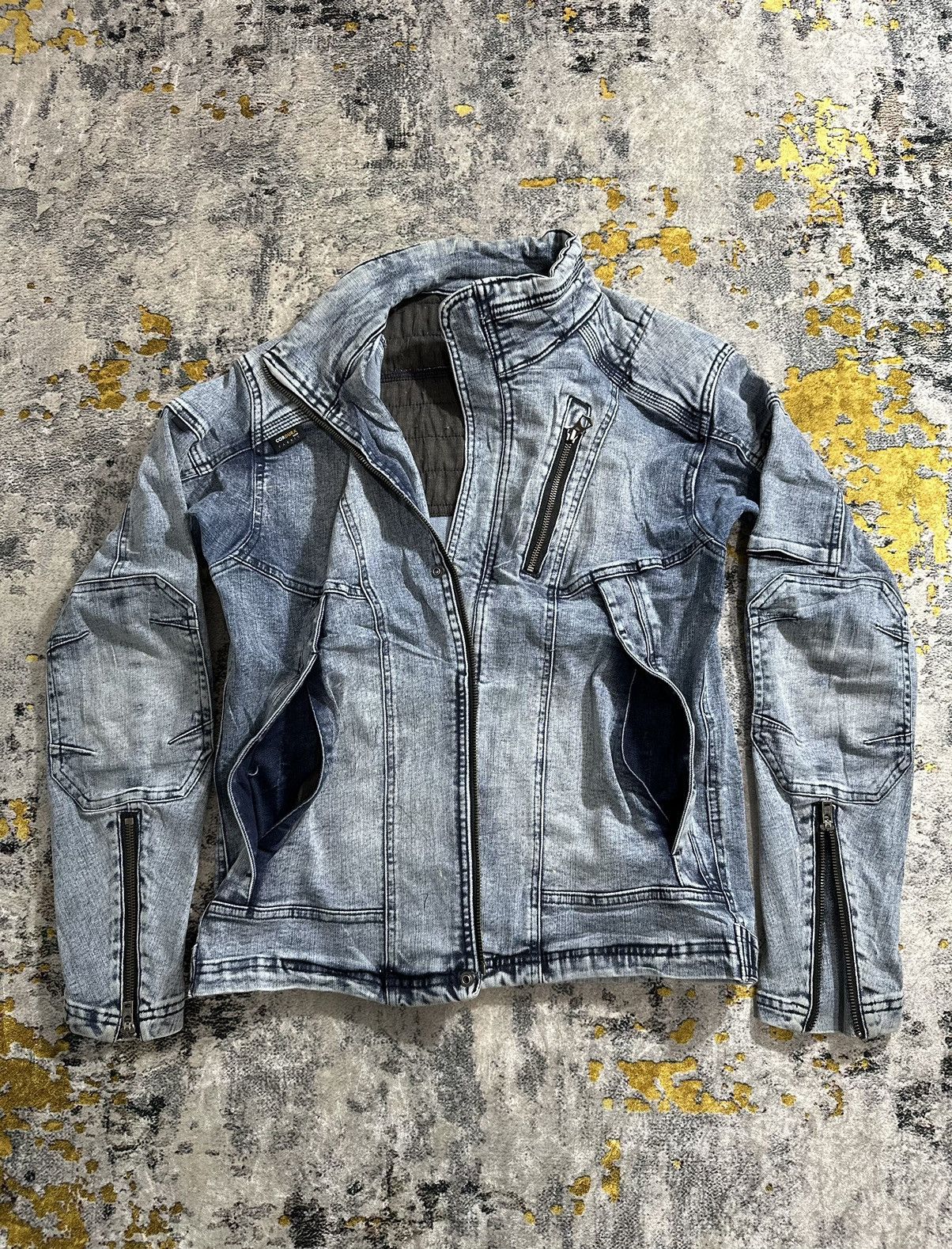 PPFM MULTI POCKET PPFM TORNADO MART STYLE JACKET WASHED DENIM Size US M / EU 48-50 / 2 - 1 Thumbnail