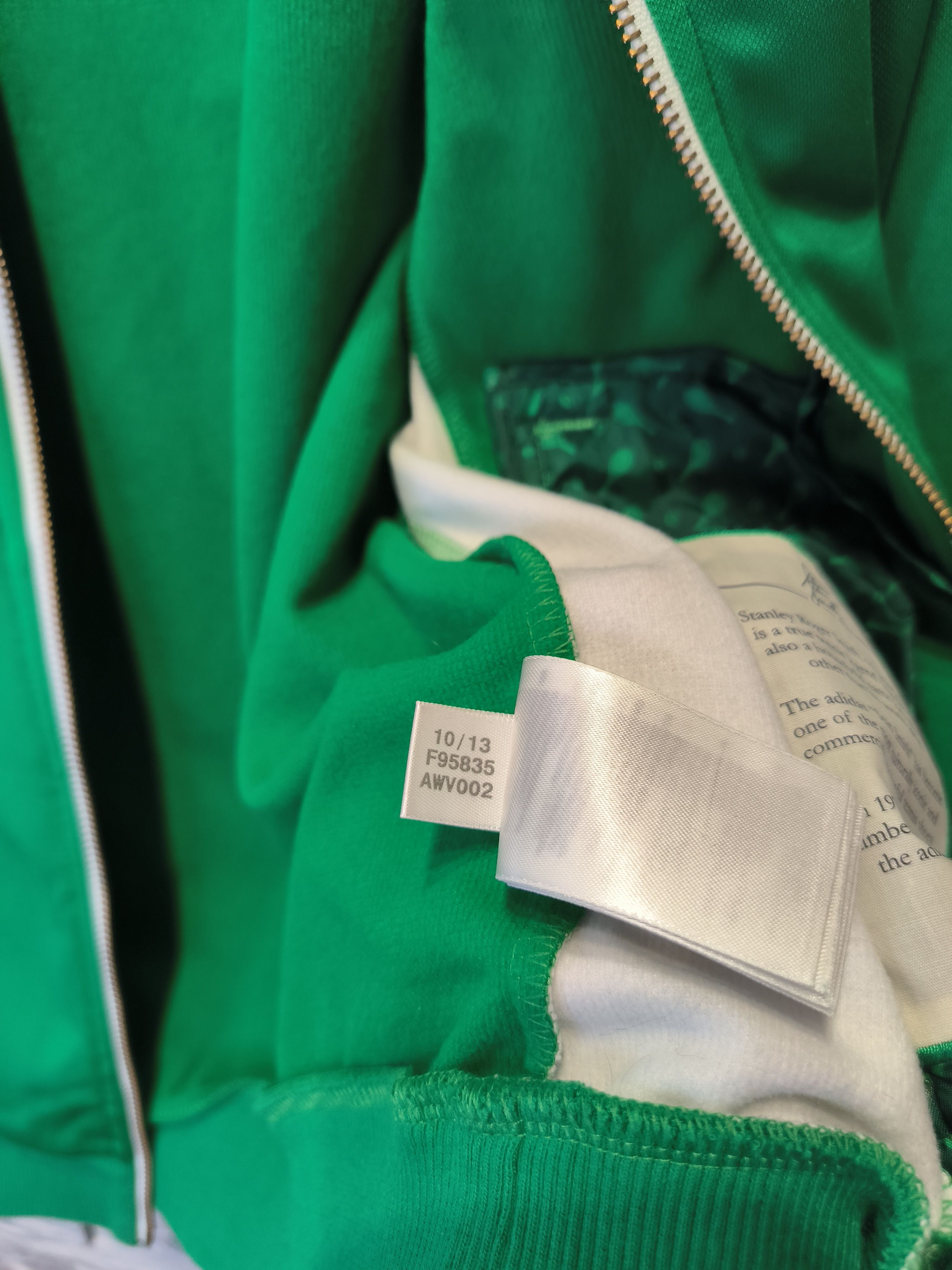Adidas Adidas Stan Smith Tracksuit Zip Logo Green Size US M / EU 48-50 / 2 - 6 Thumbnail