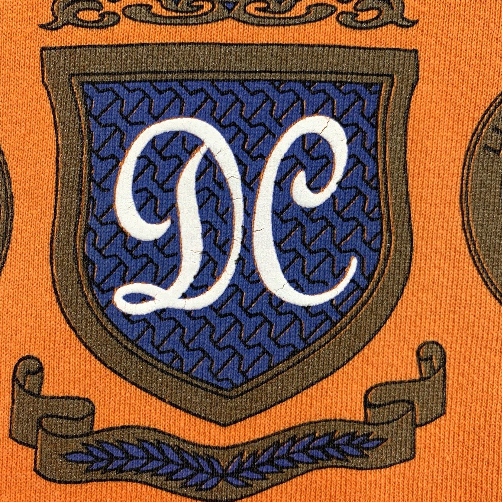 Hope VINTAGE Washington DC Sweatshirt Mens L/M BOXY Fit Orange Logo Crew Neck Pullover Long Sleeve Cotton Polyester Fleece Travel 90s 80s Souvenir Size US L / EU 52-54 / 3 - 4 Thumbnail