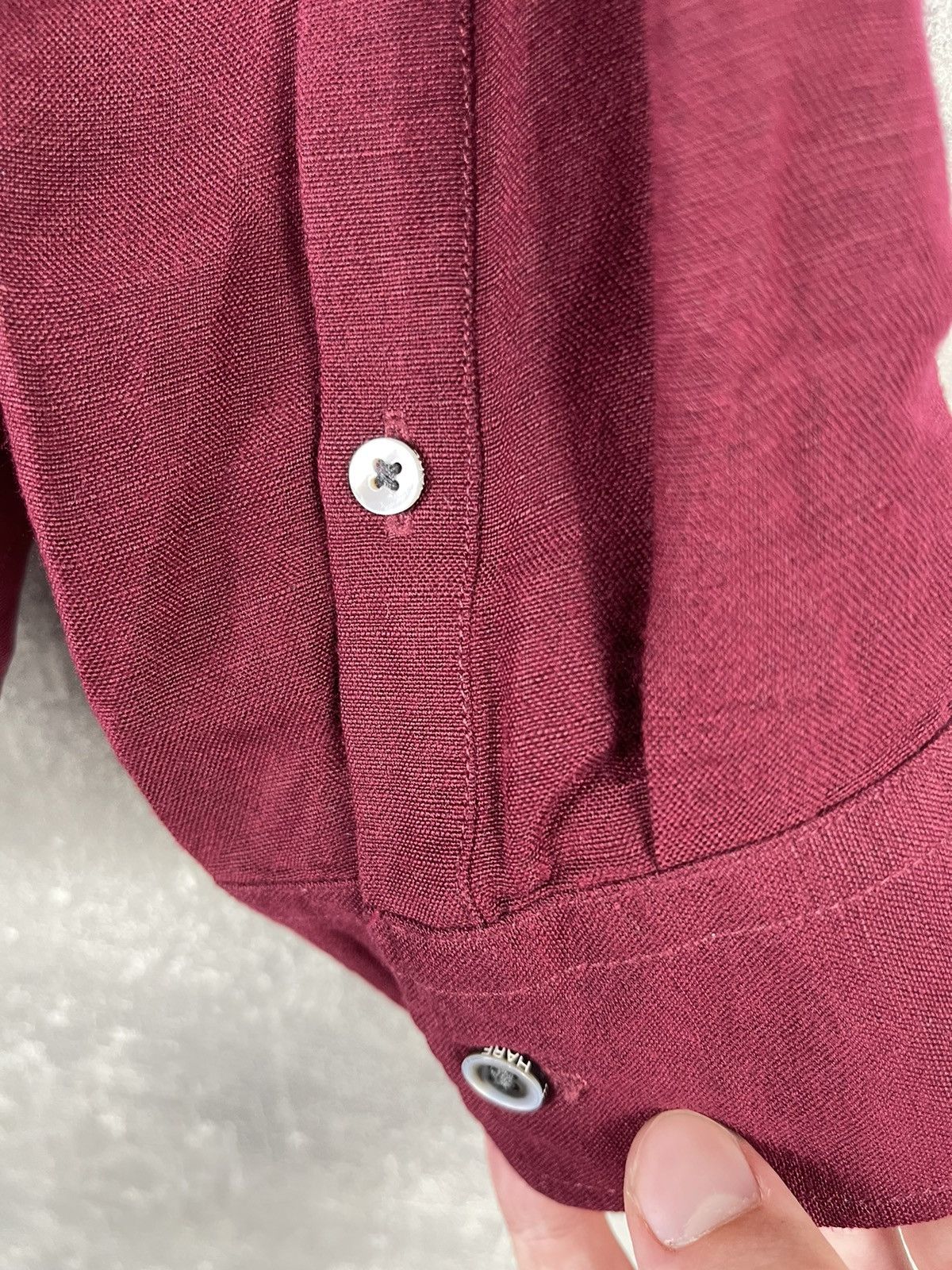 HARE × Vintage HARE French Linen Shirt Japan Relaxed Fit Minimalist Size US M / EU 48-50 / 2 - 8 Thumbnail