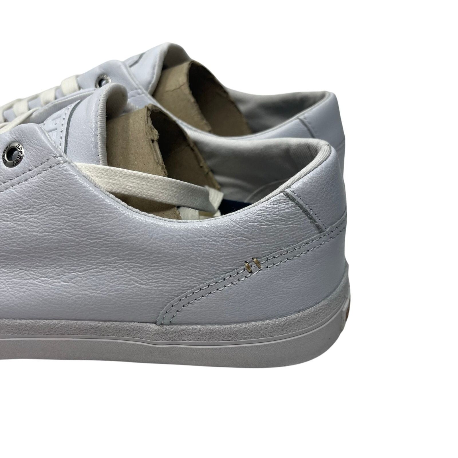 Sperry New Sperry Striper II LTT Leather White Sneaker sz 8.5 Size US 8.5 / EU 41-42 - 4 Thumbnail