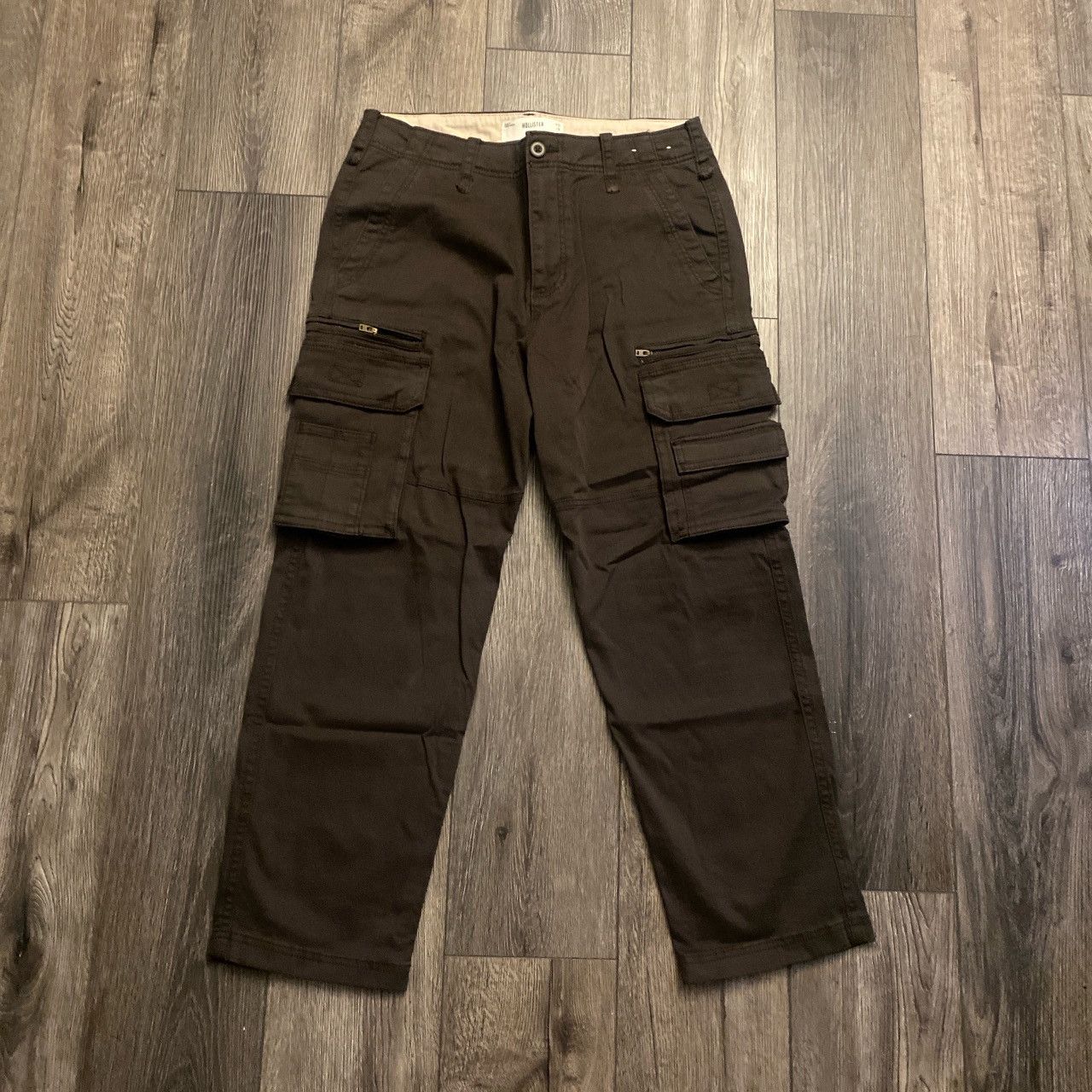 Hollister Hollister Brown Cargos Size US 32 / EU 48 - 1 Thumbnail