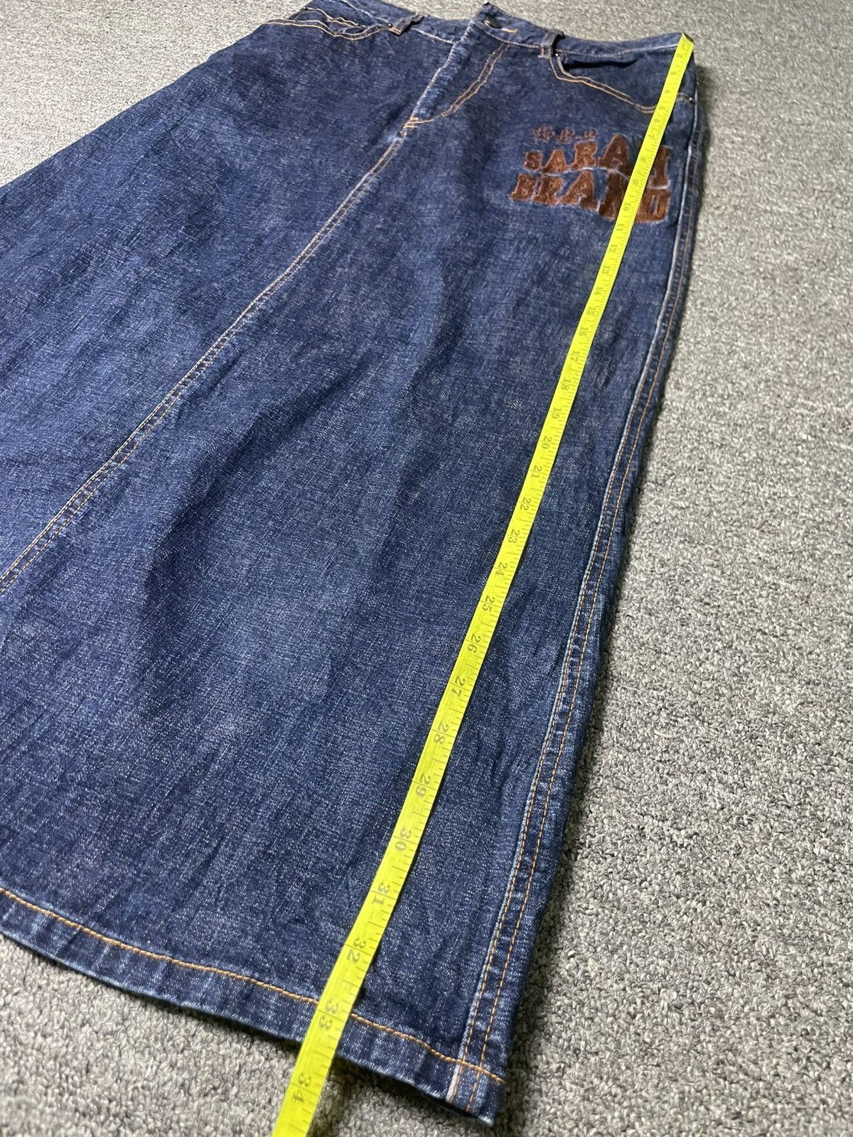 Japanese Brand × Vintage SARAH DENIM Brand Jeans Skirt (83) Size 29" - 7 Thumbnail