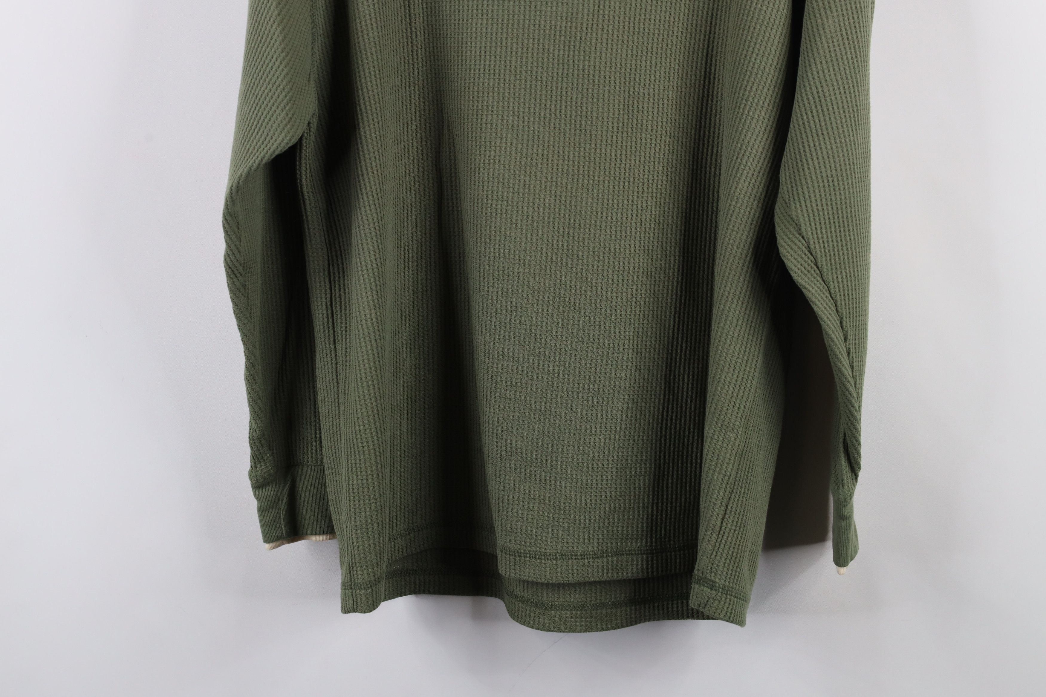 Vintage Vintage 90s Streetwear Layered Thermal Waffle Knit T-Shirt Size M / US 6-8 / IT 42-44 - 12 Thumbnail