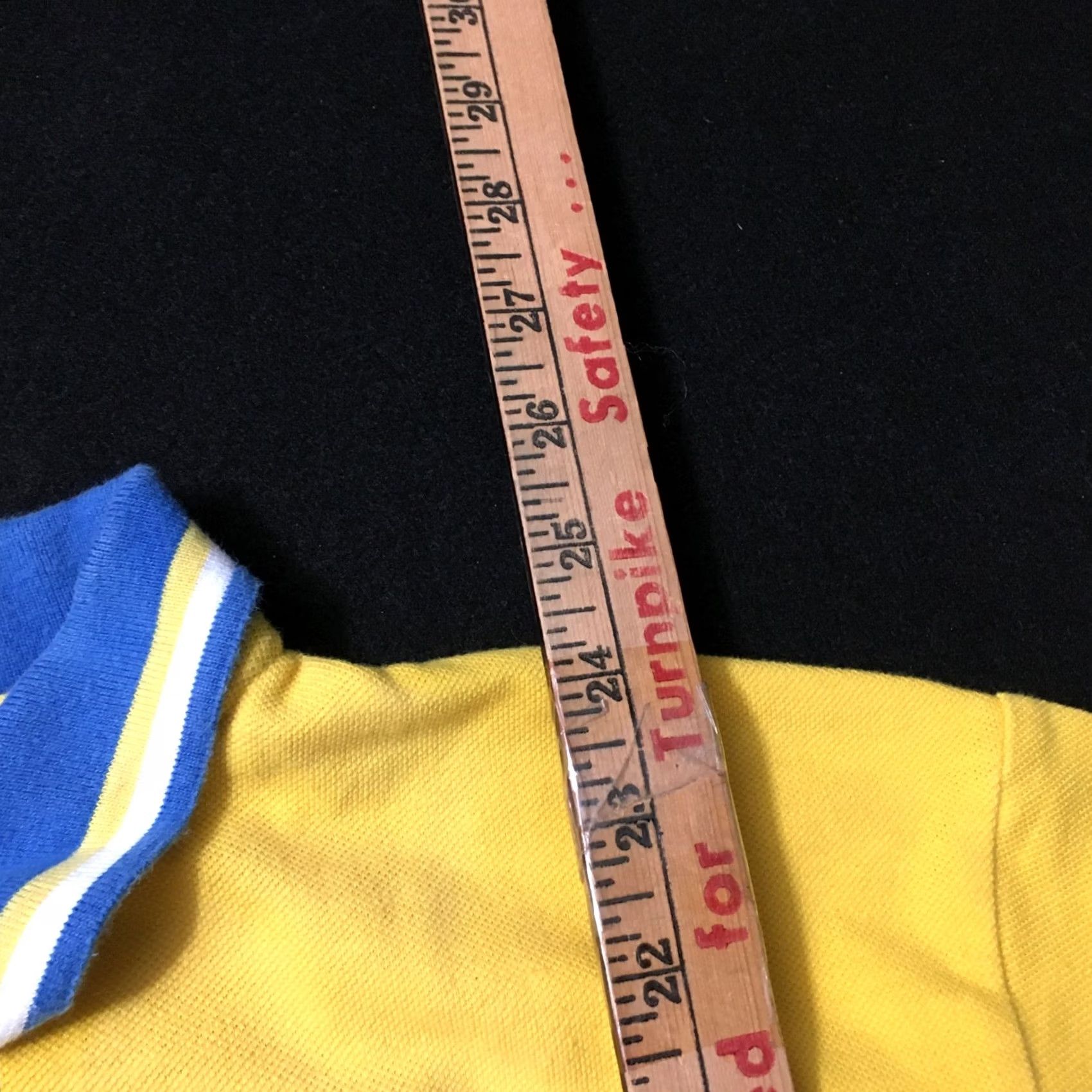 Vintage National Team SWEDEN POLO SHIRT Large - Yellow & Blue Flag Design Shirt Men L BLUE YELLOW Sweden Flag 90s Theme Mens Size US L / EU 52-54 / 3 - 6 Thumbnail