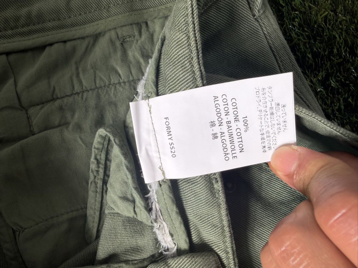 Other FORMY Studio FW20 Born To Live Graphic Pants Olive XL Size US 38 / EU 54 - 8 Thumbnail