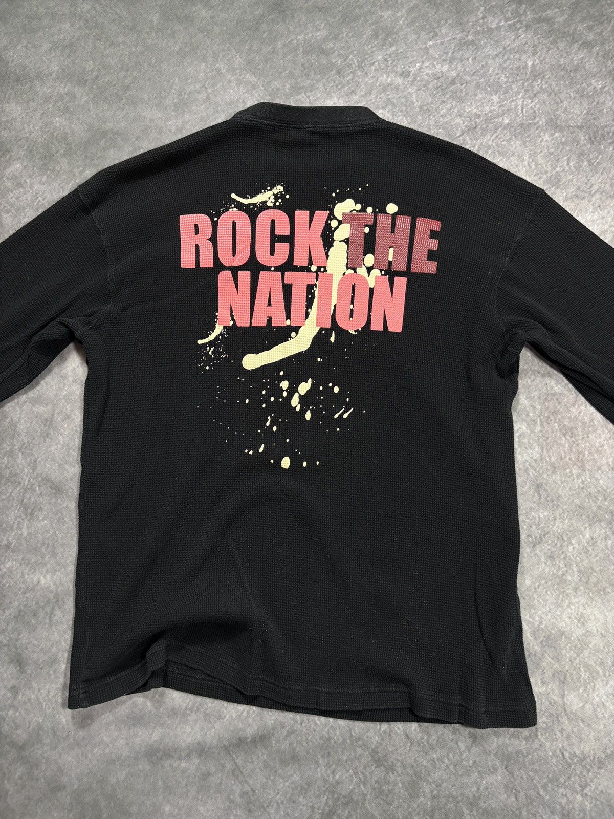 Sean John Vintage Sean John Thermal Longsleeve Oversized Print Size US XL / EU 56 / 4 - 7 Thumbnail