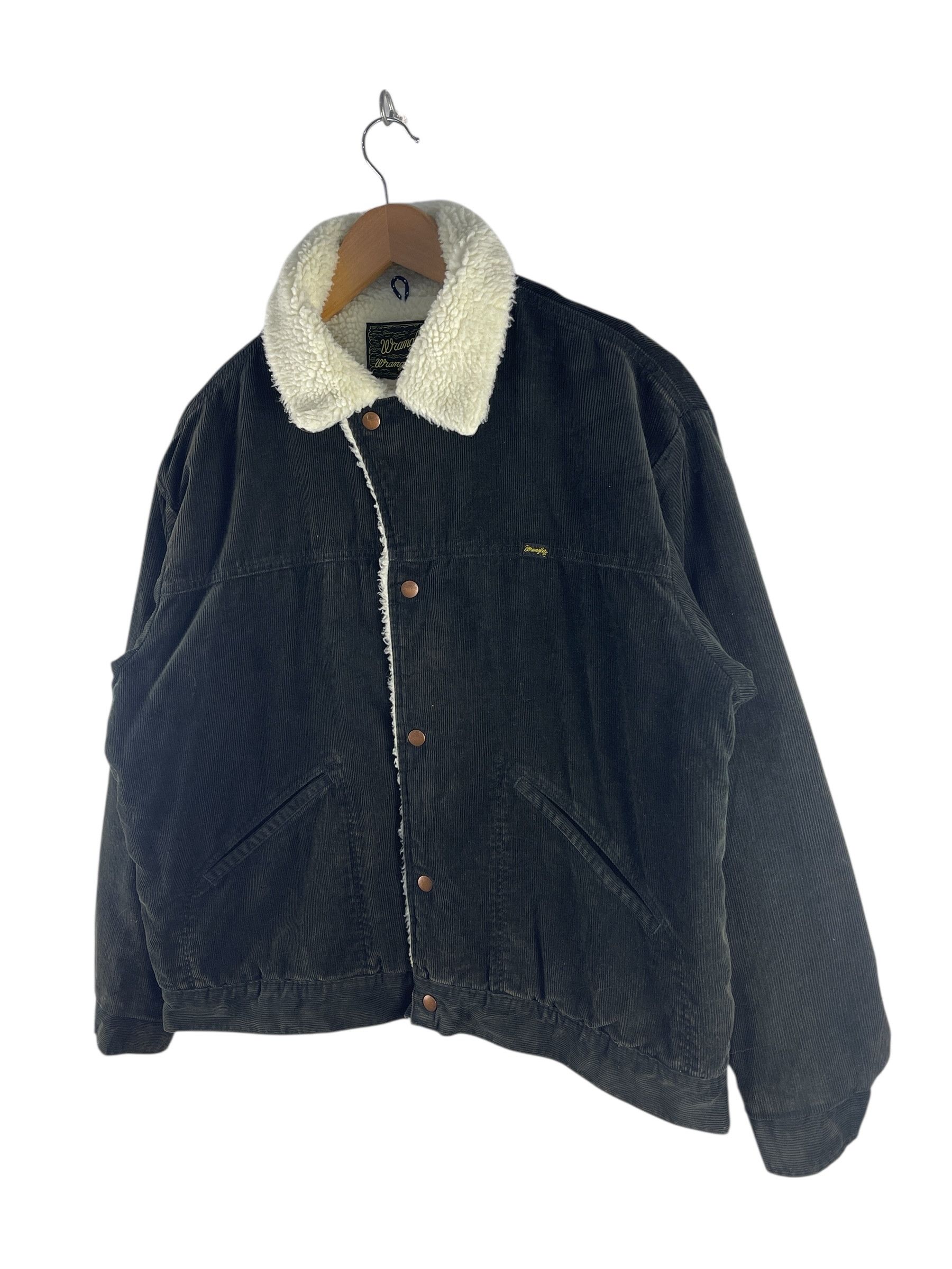 Wrangler Vintage Wrangler Wrange Coat Sherpa Lined Corduroy Jacket Size US M / EU 48-50 / 2 - 5 Thumbnail