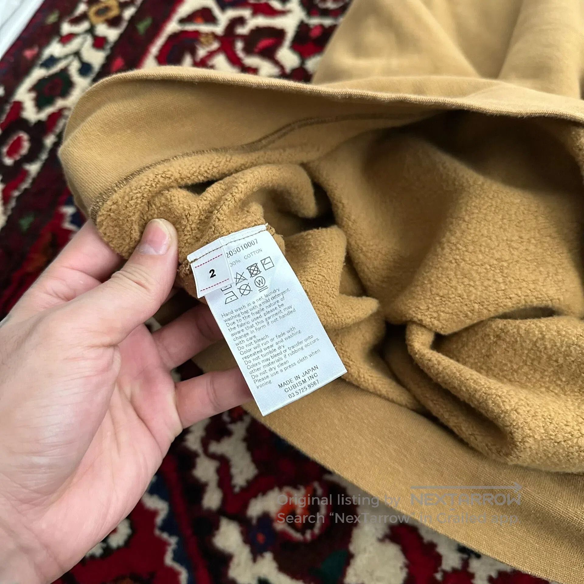 Visvim Visvim Jumbo Sweatshirt 20AW Size 2. Size US M / EU 48-50 / 2 - 6 Thumbnail