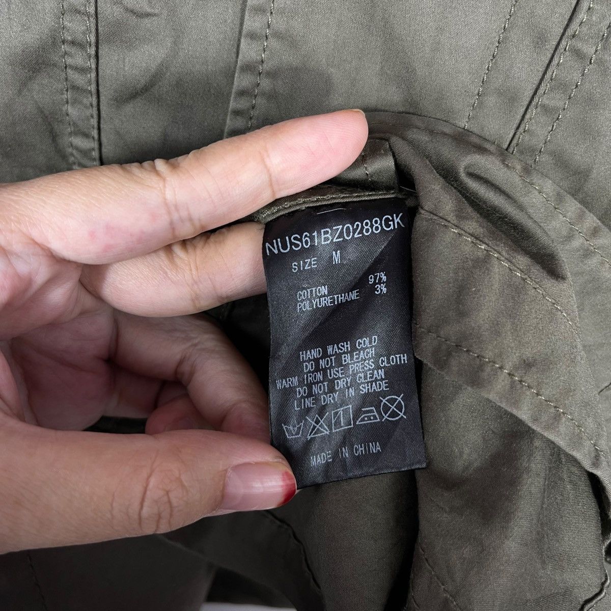 junhashimoto Junhashimoto × Nano Universe Military Field Jacket Size US M / EU 48-50 / 2 - 5 Thumbnail