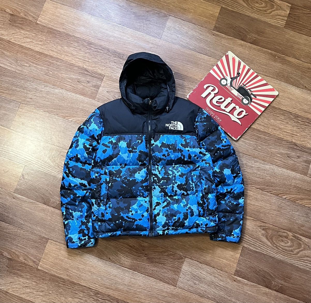 The North Face The North Face 1996 Retro Nuptse 700 Camo Jacket Size US S / EU 44-46 / 1 - 1 Thumbnail