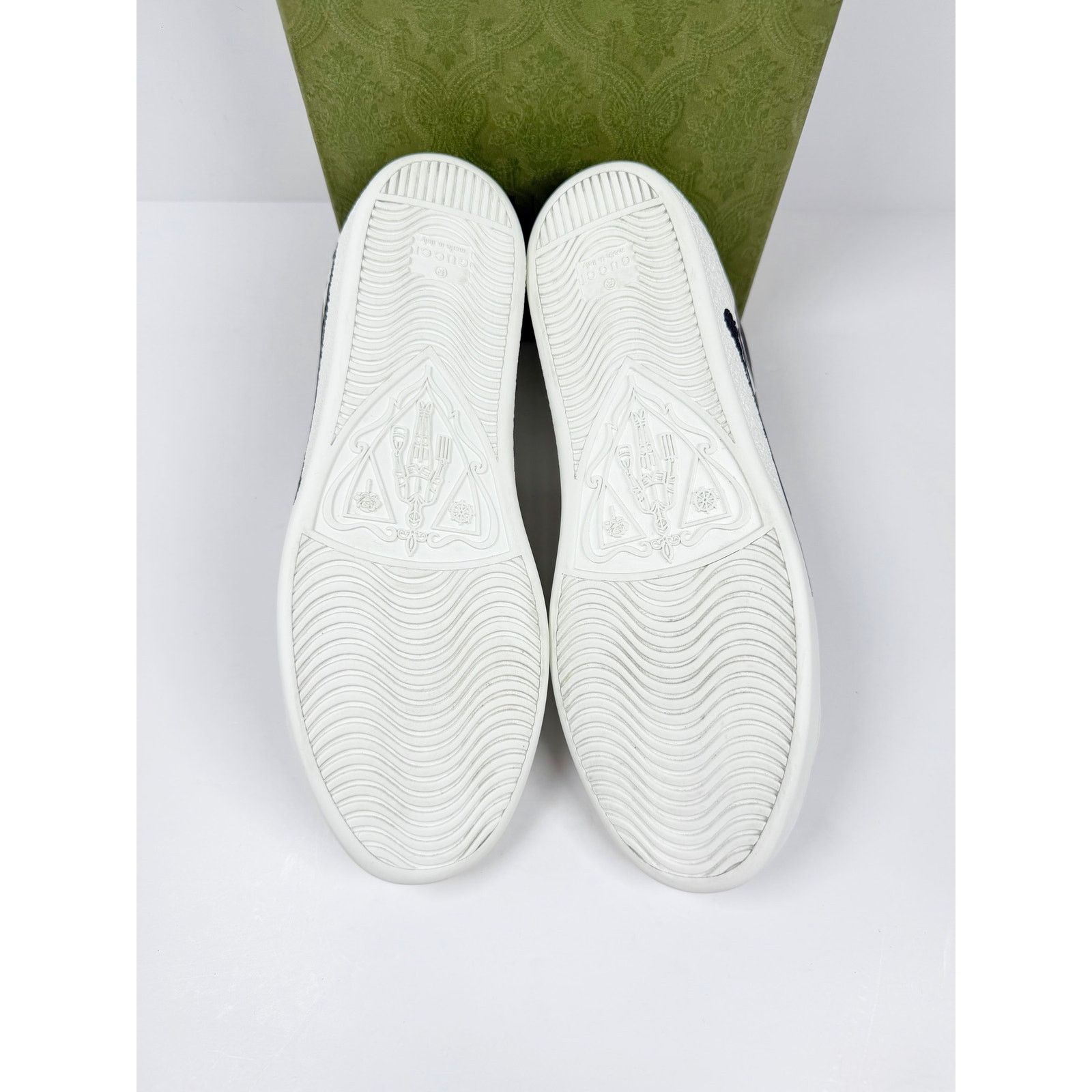 Gucci Size 9.5 - Gucci Ace Women’s Kitten Logo WORN 1X! Size US 9.5 / EU 42-43 - 6 Thumbnail