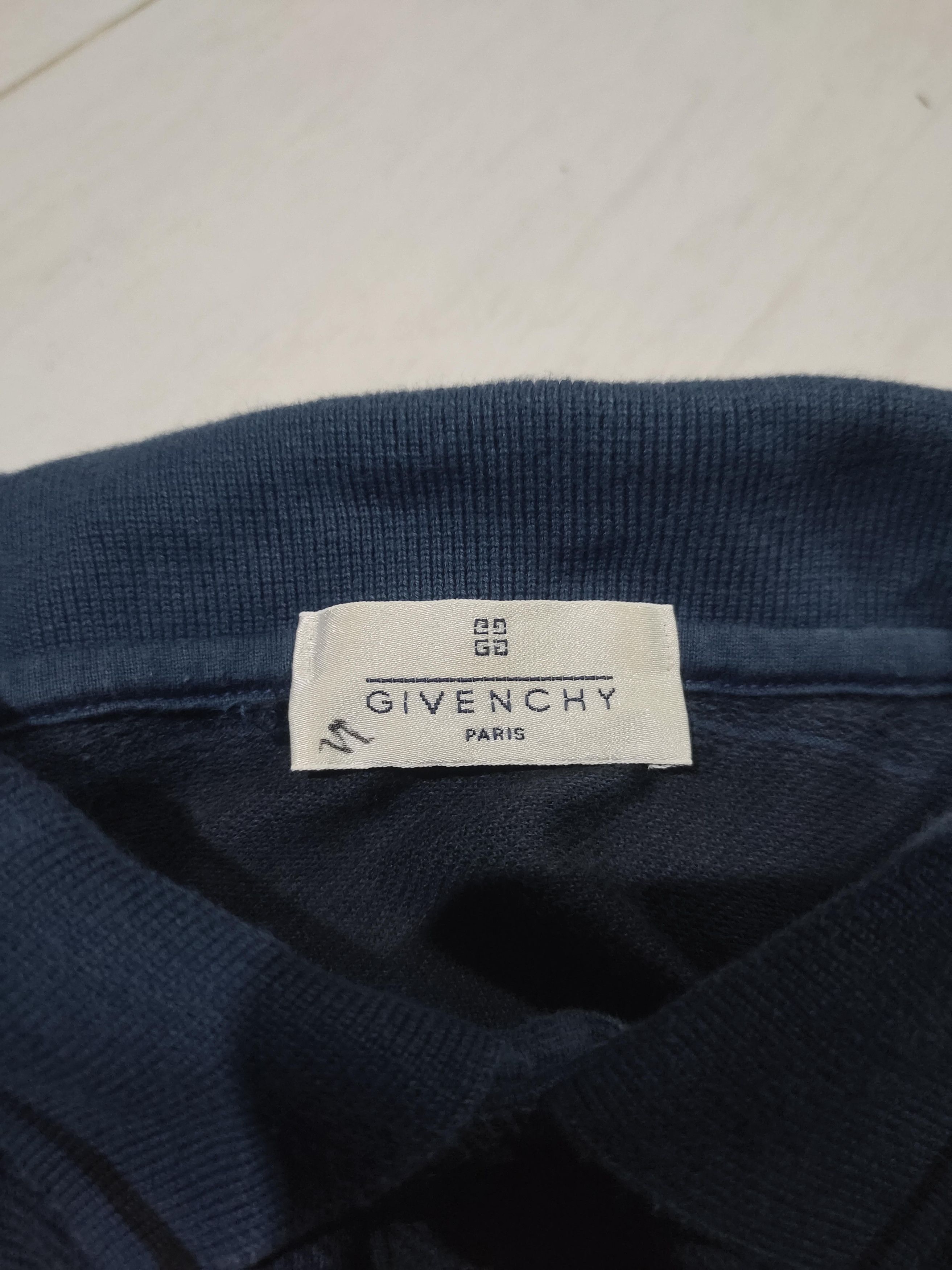 Givenchy Vintage 90s Givenchy Polo Longsleeve Size US L / EU 52-54 / 3 - 8 Thumbnail