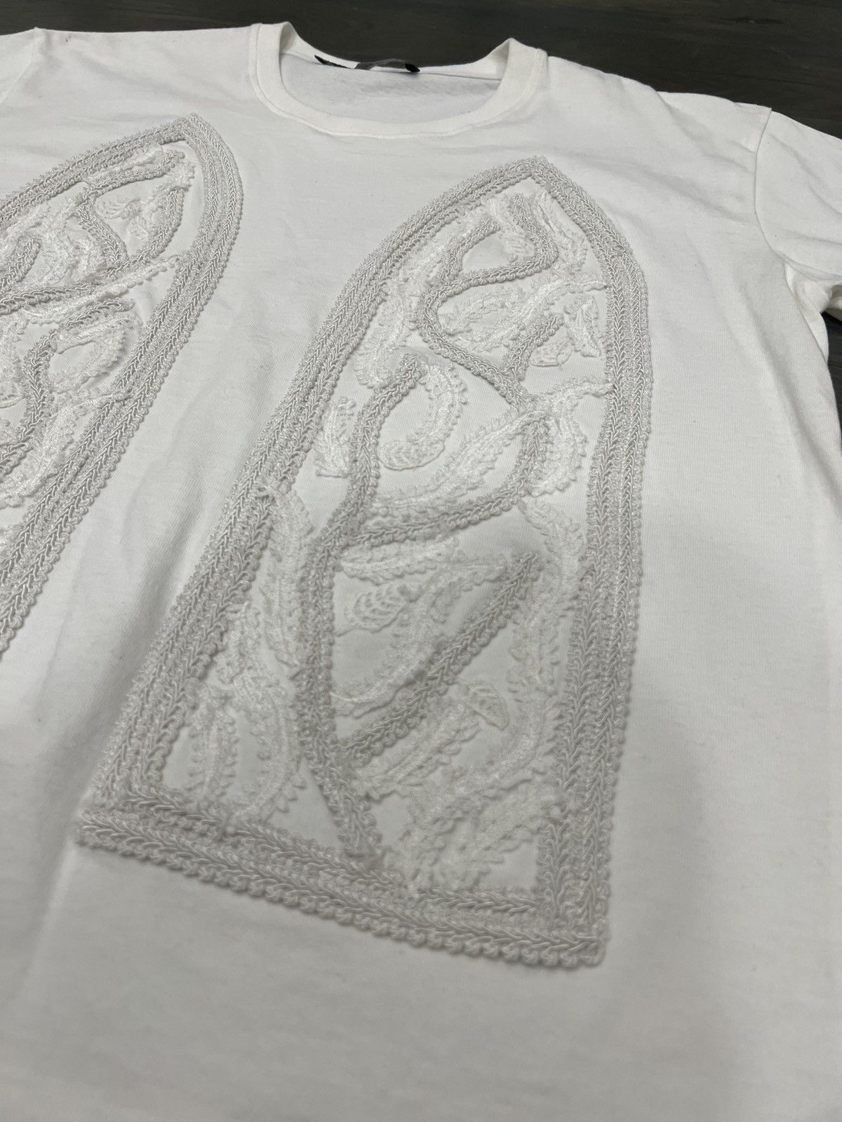 Who Decides War 1o1 runway sample stained glass royal tee Size US M / EU 48-50 / 2 - 4 Thumbnail