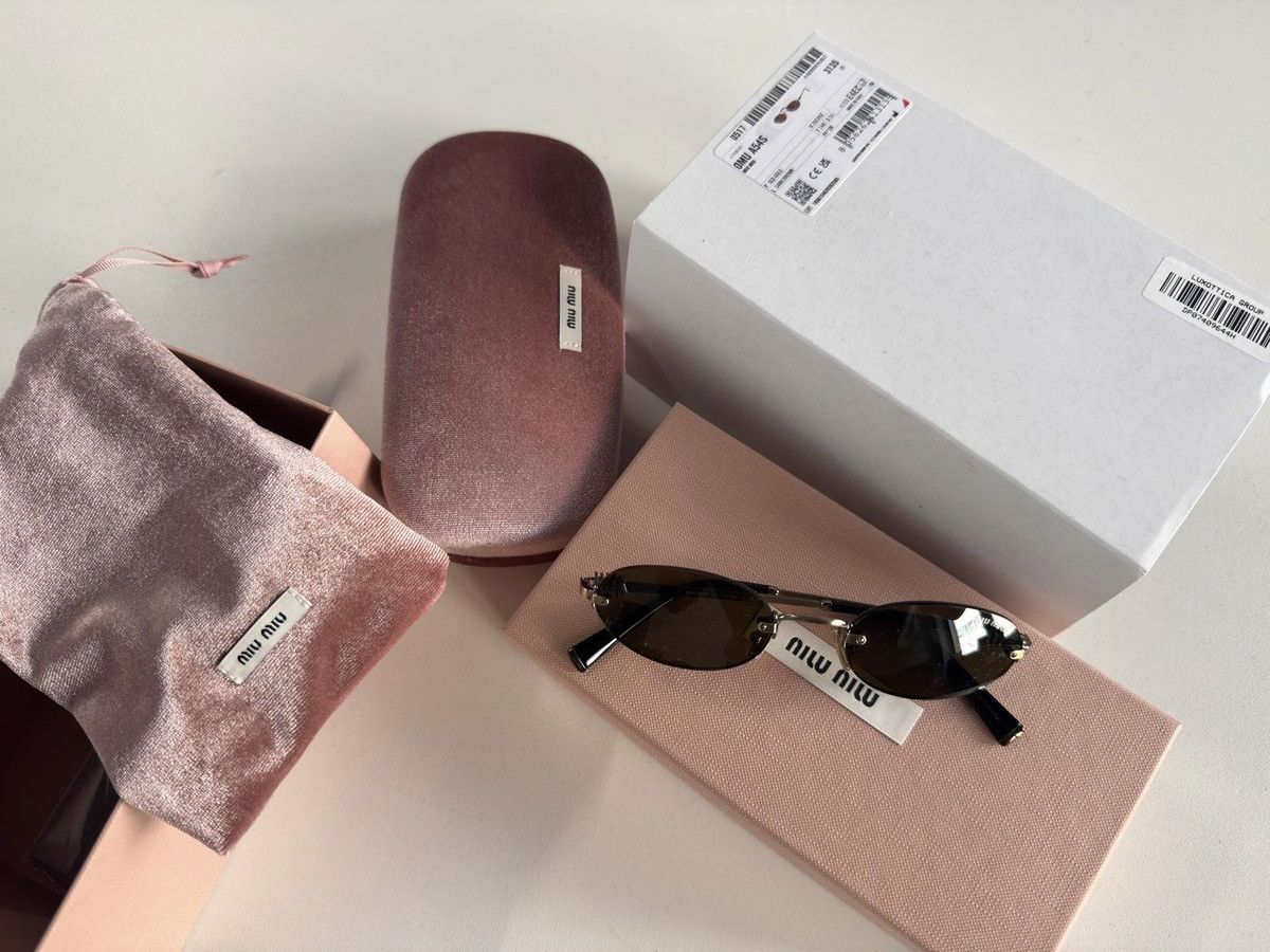 Miu Miu NEW Miu Miu sunglasses MU A54S 26C09Z Size ONE SIZE - 3 Thumbnail