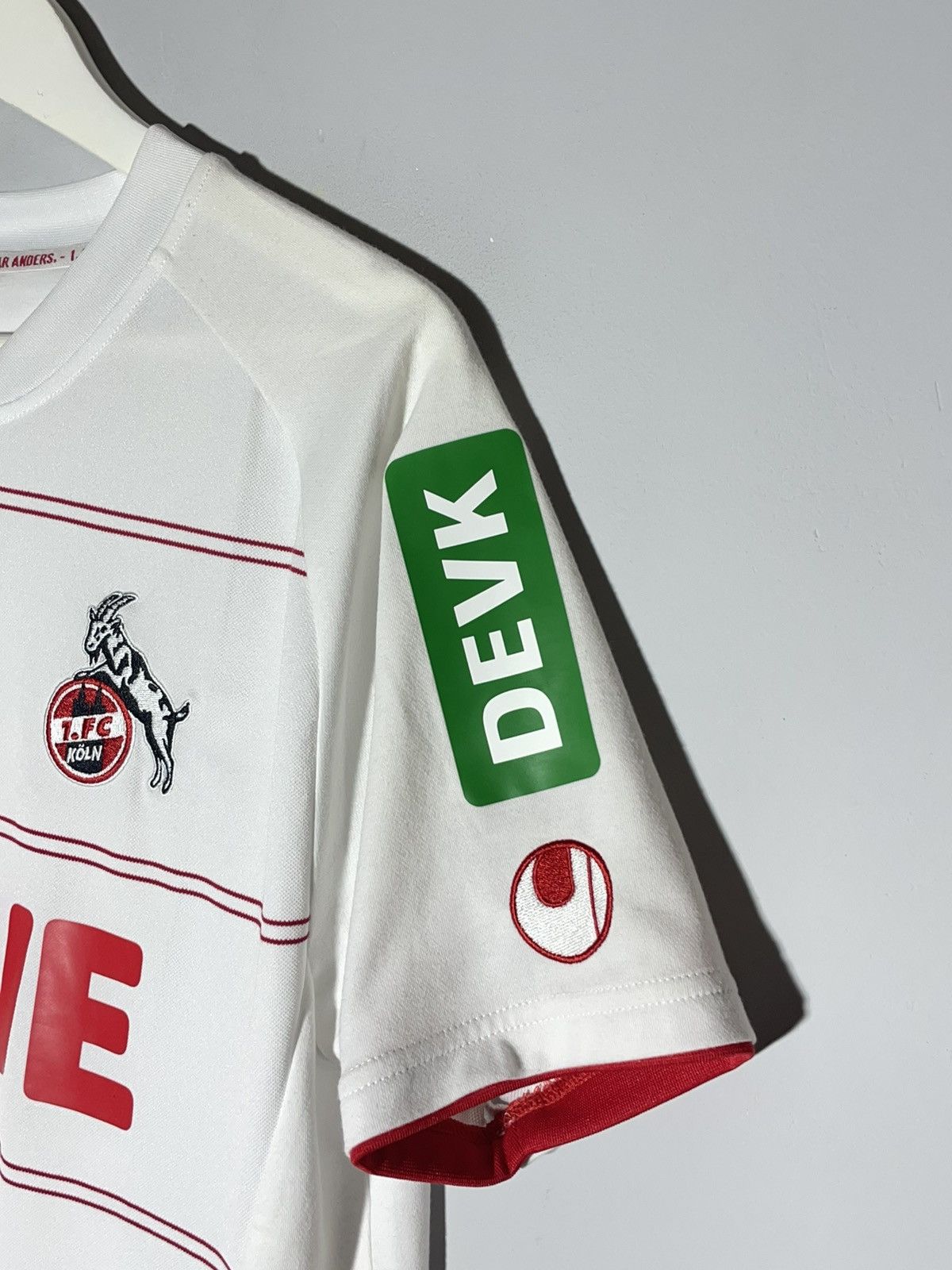 Other FC Koln Hummel 2021/22 Home Football Shirt Size US L / EU 52-54 / 3 - 8 Thumbnail