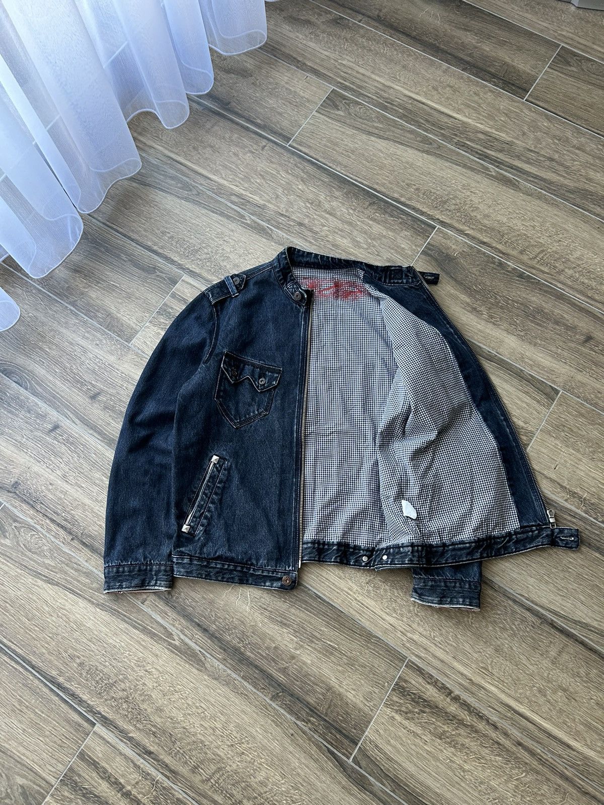 Pepe Jeans × Vintage Vintage Pepe Jeans London rare y2k denim jacket mens Size US M / EU 48-50 / 2 - 3 Thumbnail