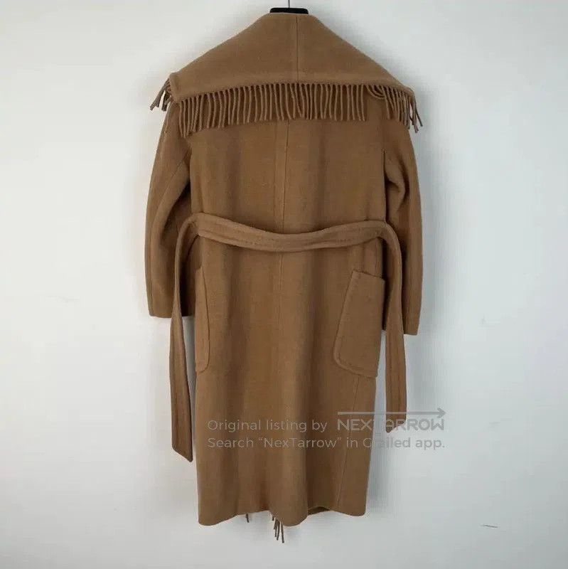 MaxMara Long Brown Coat for Women .