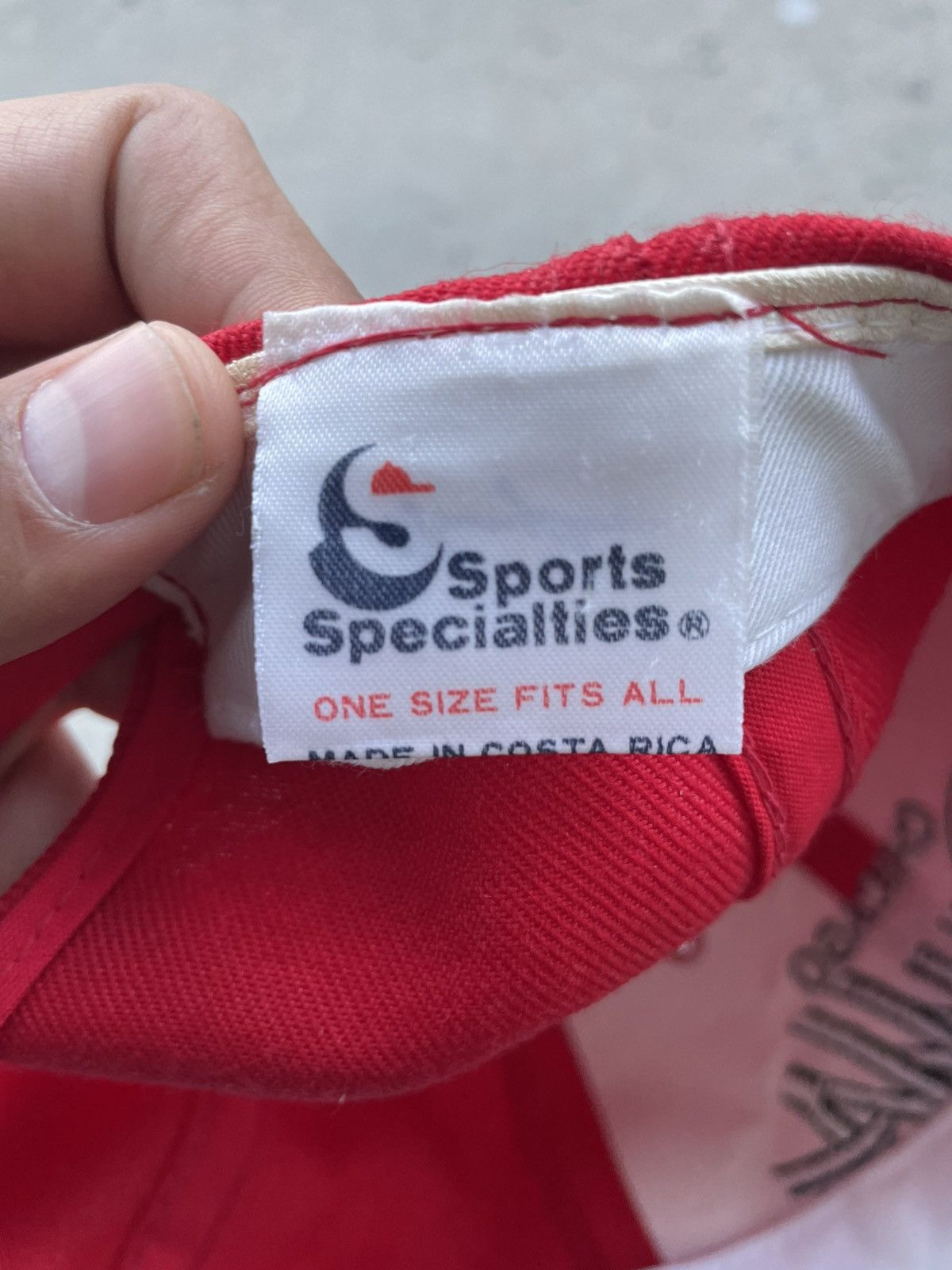 Vintage RARE Chicago bulls vintage hat sport made in costa rica Size ONE SIZE - 7 Thumbnail