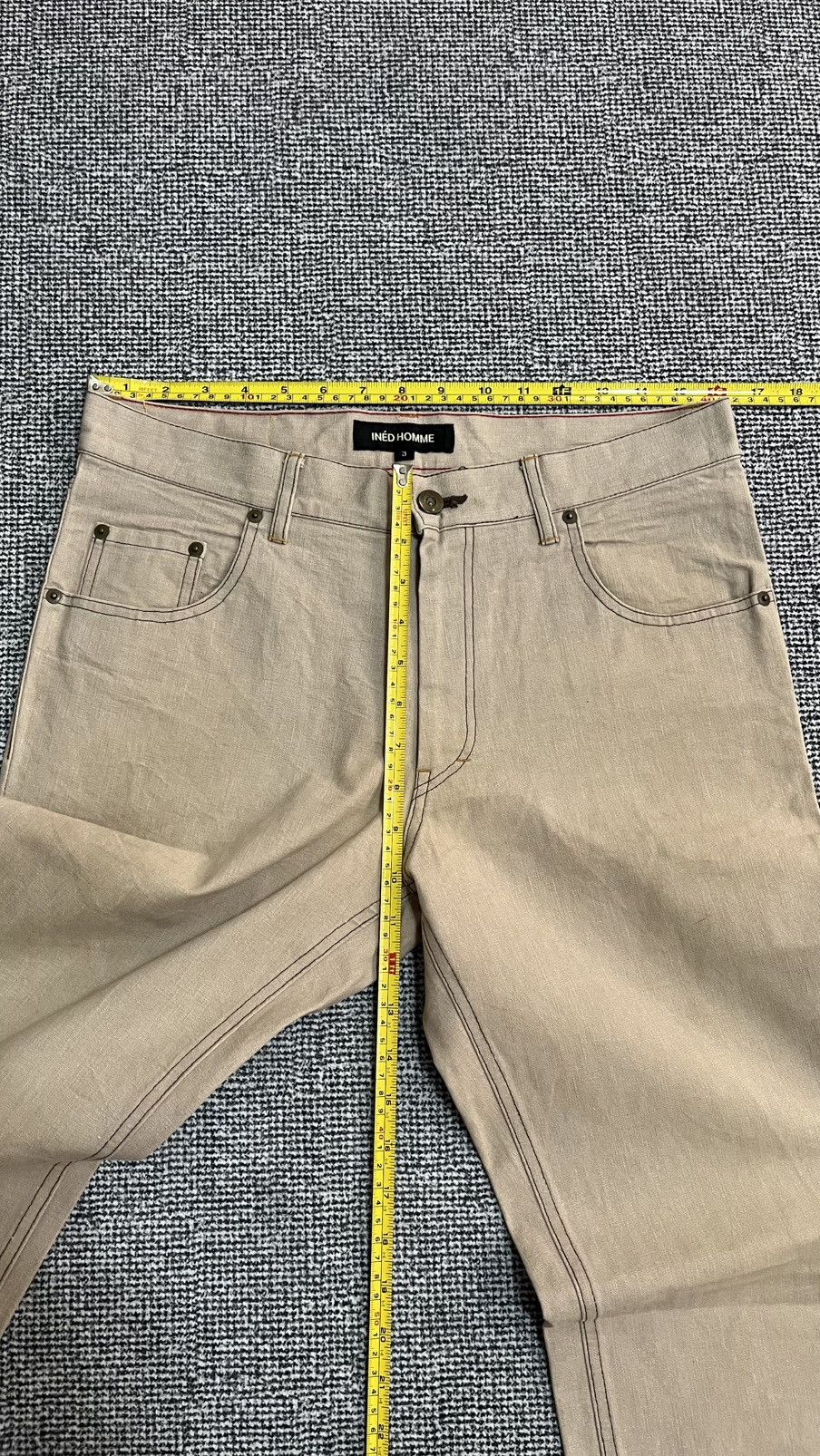 Yohji Yamamoto Vintage Ined Homme Yohji Yamamoto jeans Size US 32 / EU 48 - 12 Thumbnail