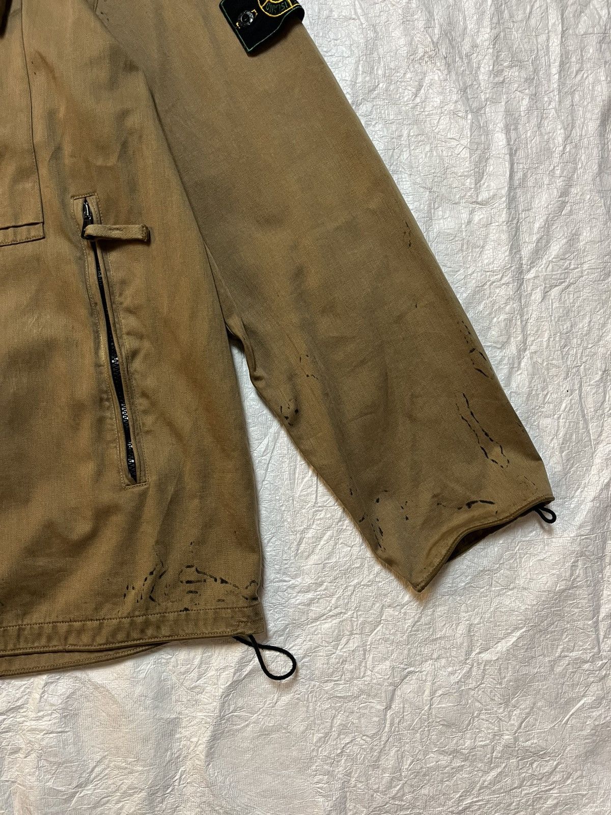 Stone Island Stone Island fw1999 raso gommato jacket Size US XL / EU 56 / 4 - 14 Thumbnail
