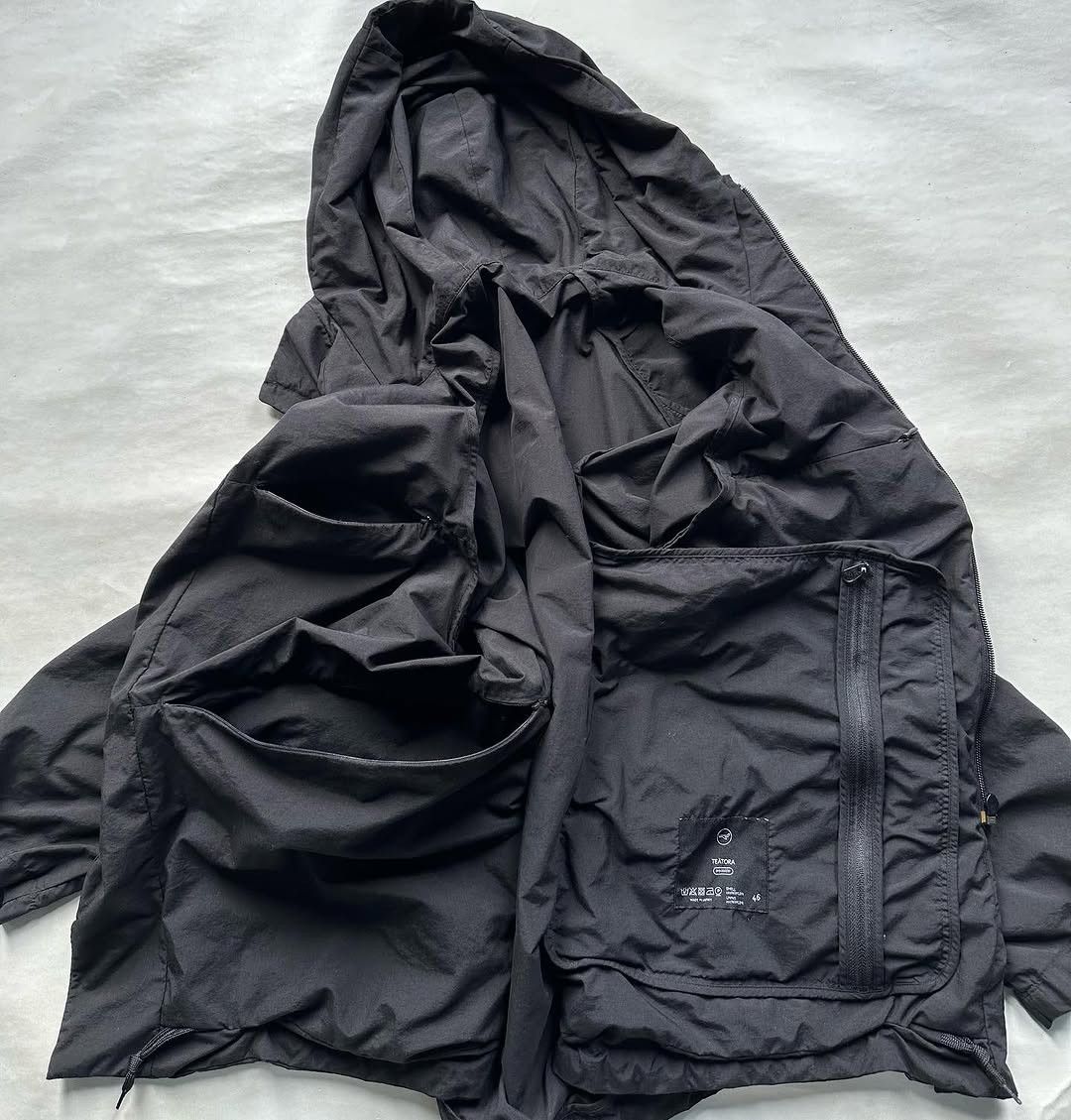 Japanese Brand × TEATORA TEÄTORA HUNTER S/L PARKA PACKABLE BLACK Size US M / EU 48-50 / 2 - 4 Thumbnail