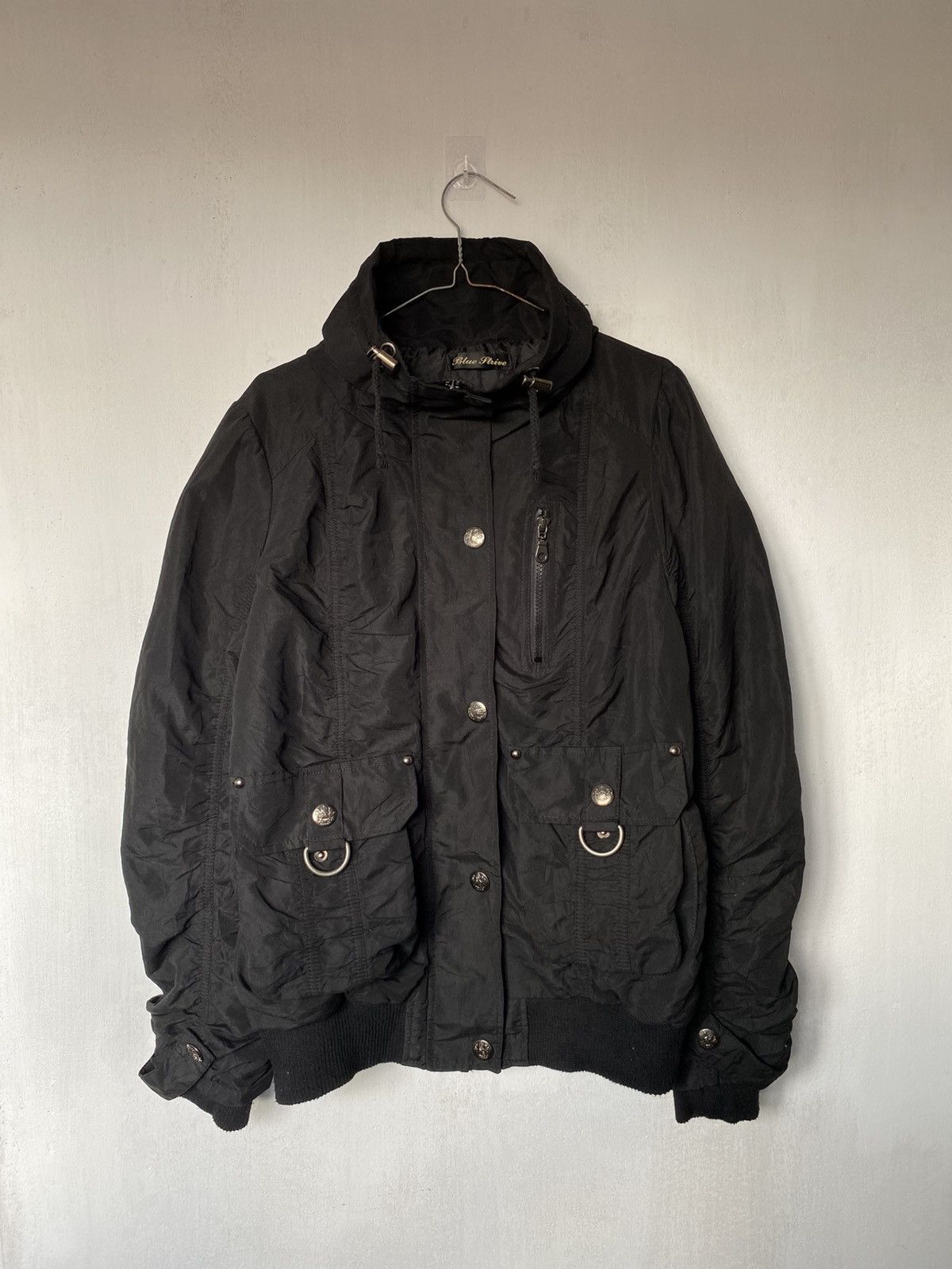 If Six Was Nine Blue Strive Apocalypse Bono Jacket Goa Style Size US L / EU 52-54 / 3 - 2 Thumbnail