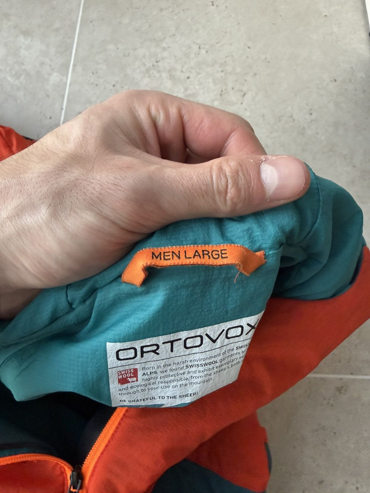 ORTOVOX ORTOVOX Anorak jacket Outdoor Size US L / EU 52-54 / 3 - 8 Thumbnail