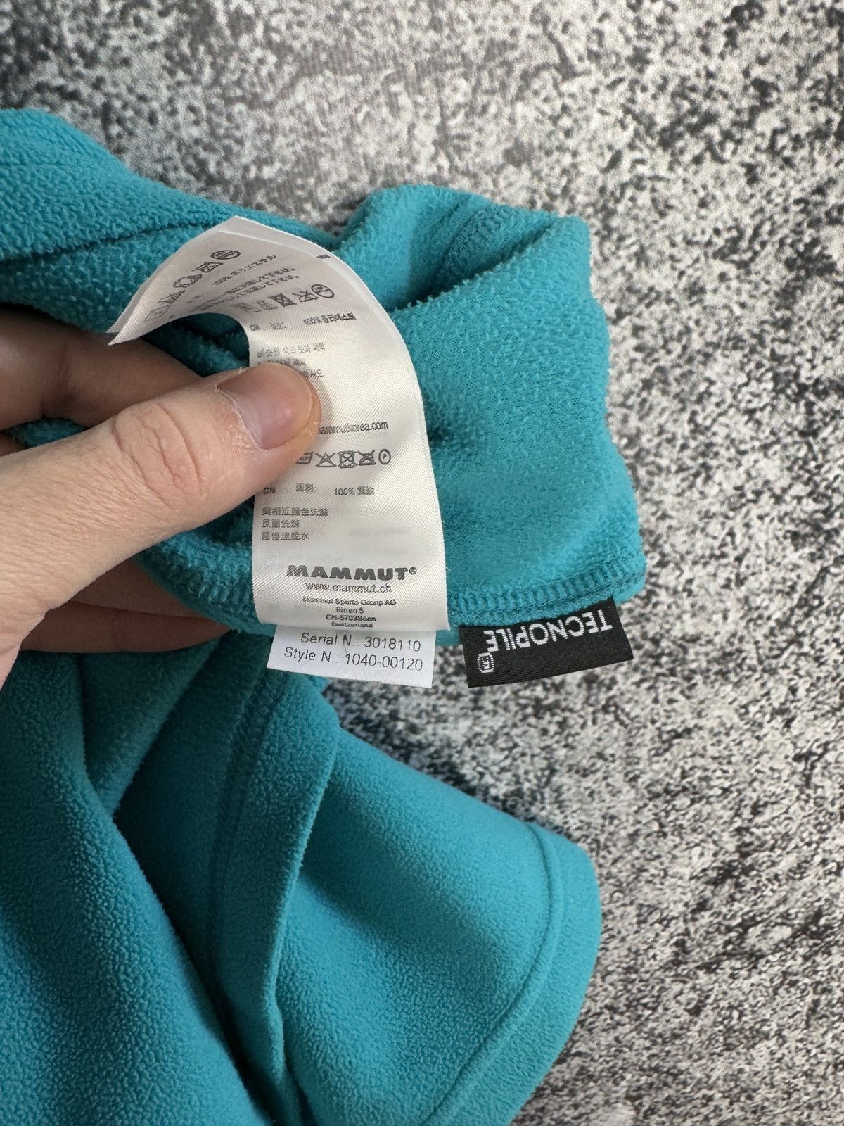 Mammut Mammut Swiss Technology Half Zip Fleece Jacket Hiking Size L Size US L / EU 52-54 / 3 - 9 Thumbnail