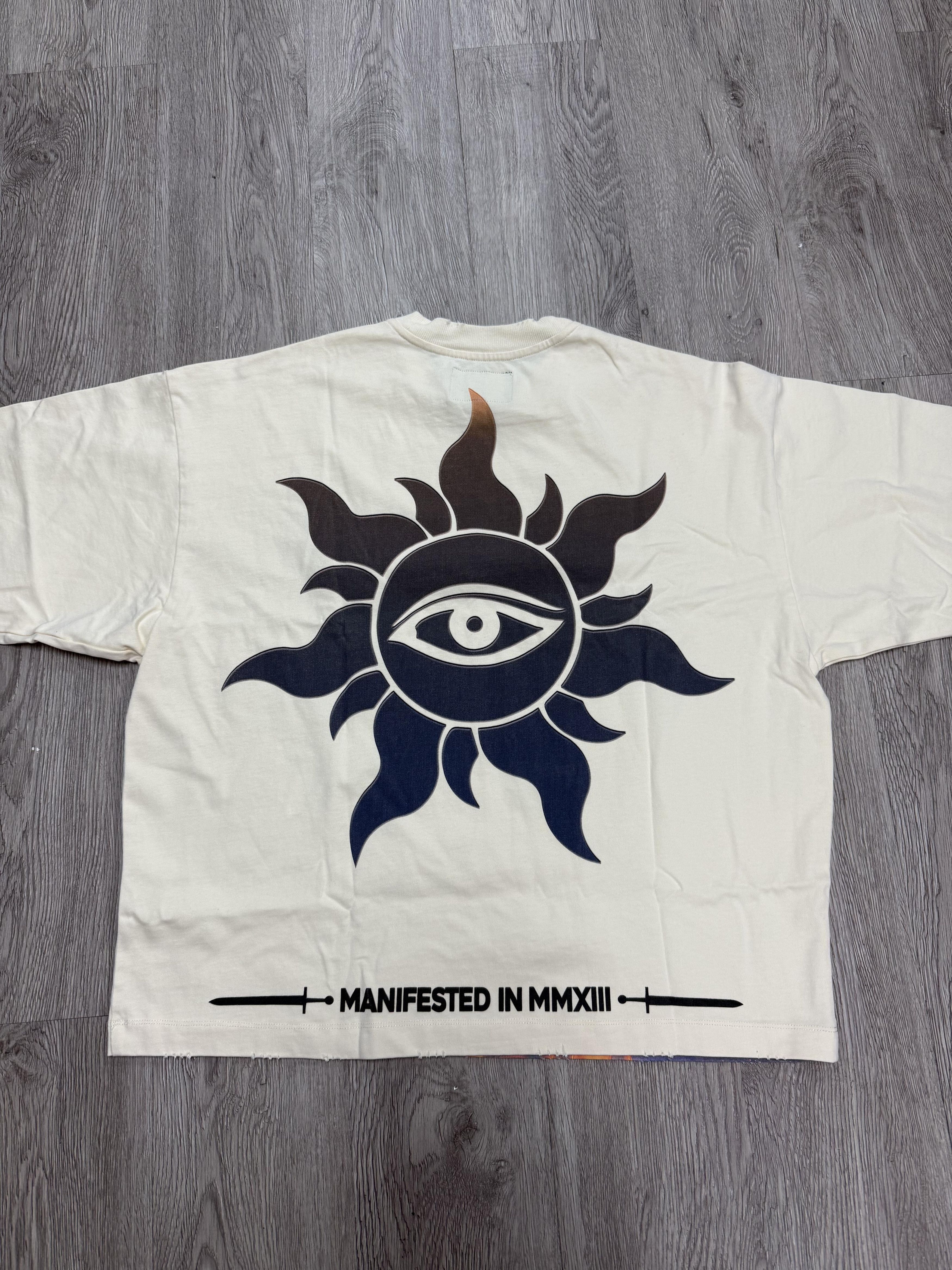 Godspeed Godspeed Purple City Tee Bone Cream Size US XS / EU 42 / 0 - 2 Thumbnail