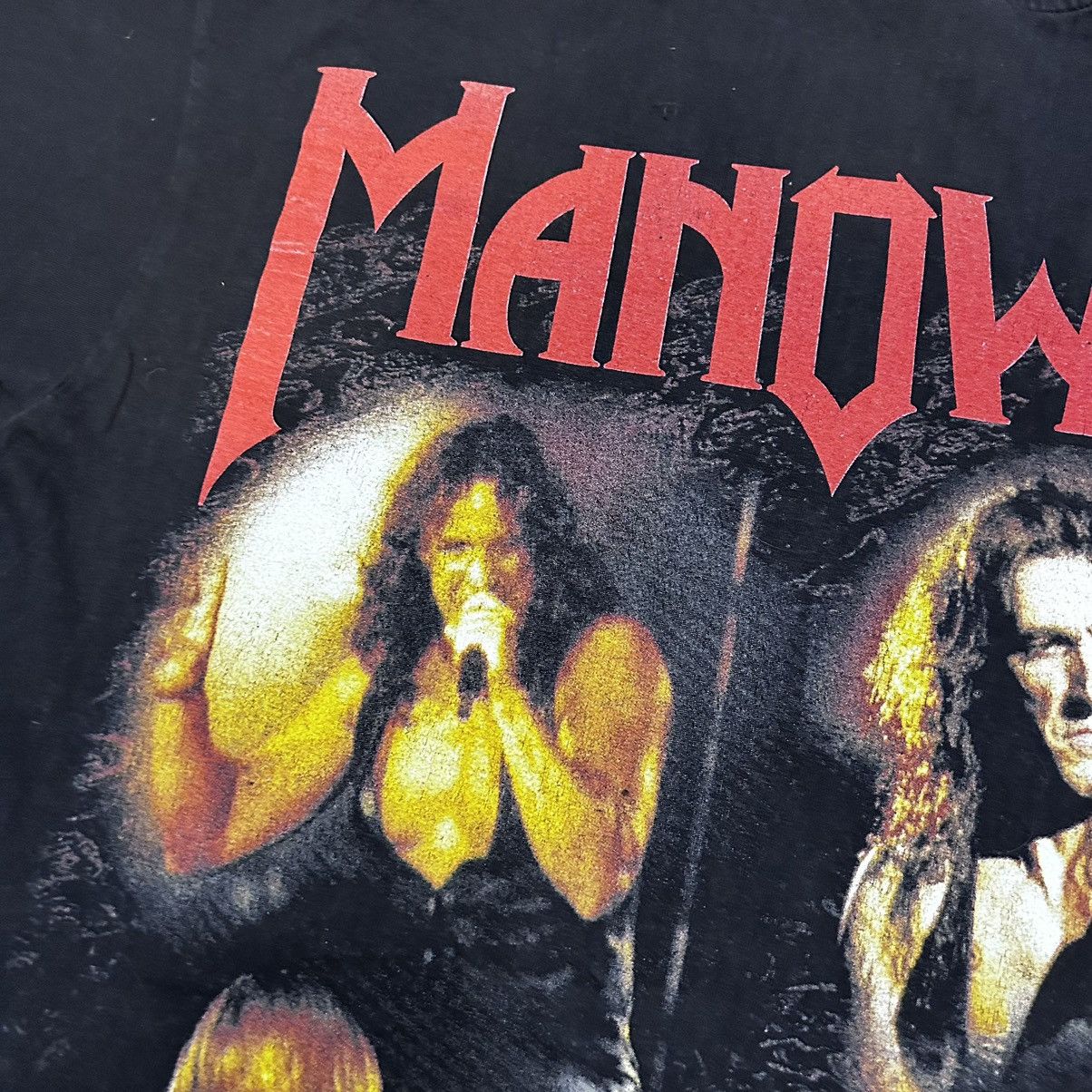 Hysteric Glamour Grail Vintage Manowar Tee ALL OVER PRINT SHIRT BIG LOGO TEE Size US XL / EU 56 / 4 - 8 Thumbnail