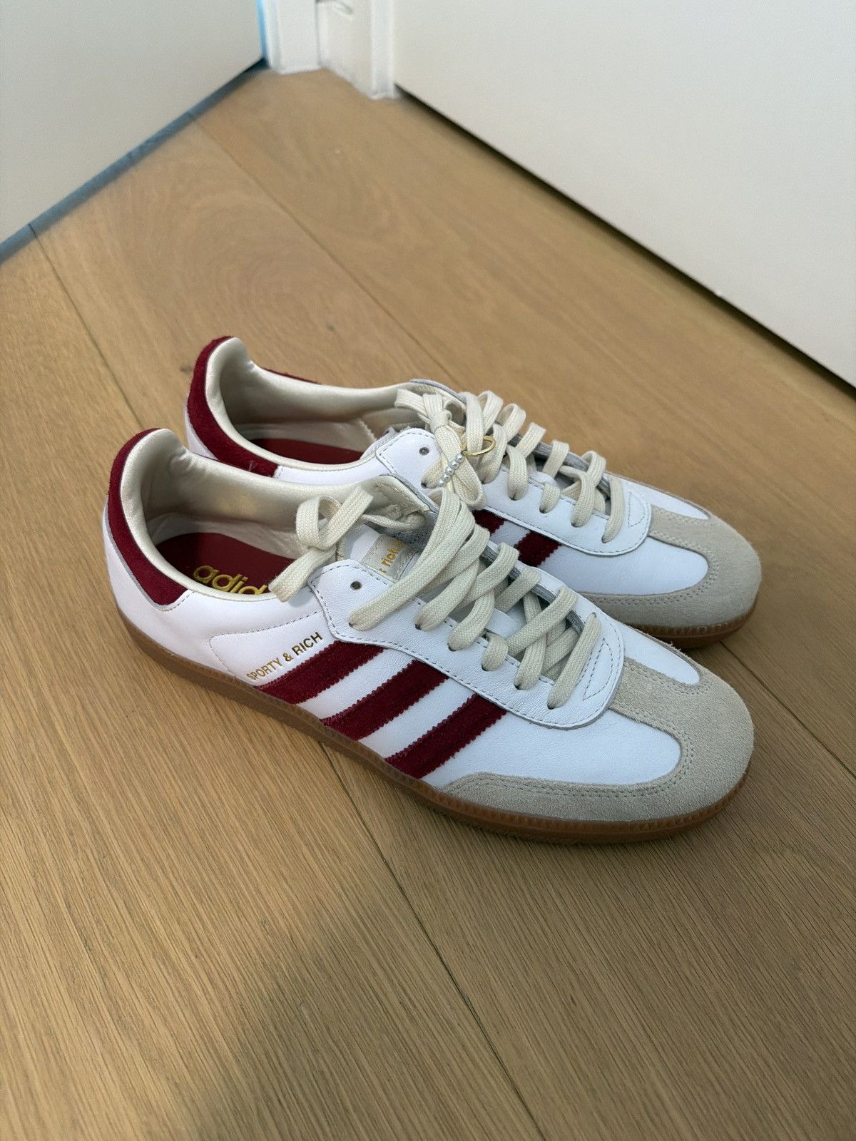 Adidas × Sporty & Rich Adidas Samba Sporty & Rich Size 9 Worn Once Size US 9 / EU 42 - 4 Thumbnail