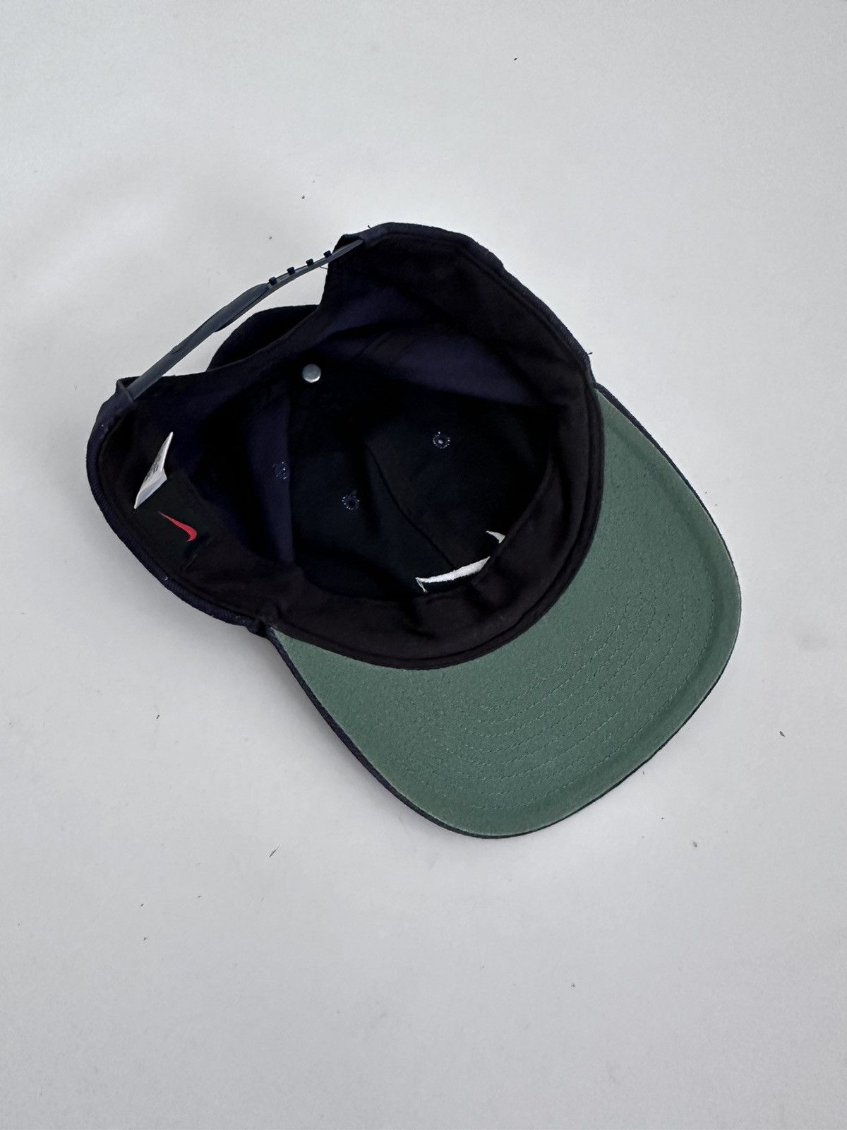 Nike Nike Vintage Cap Hat Swoosh Blue Size ONE SIZE - 4 Thumbnail