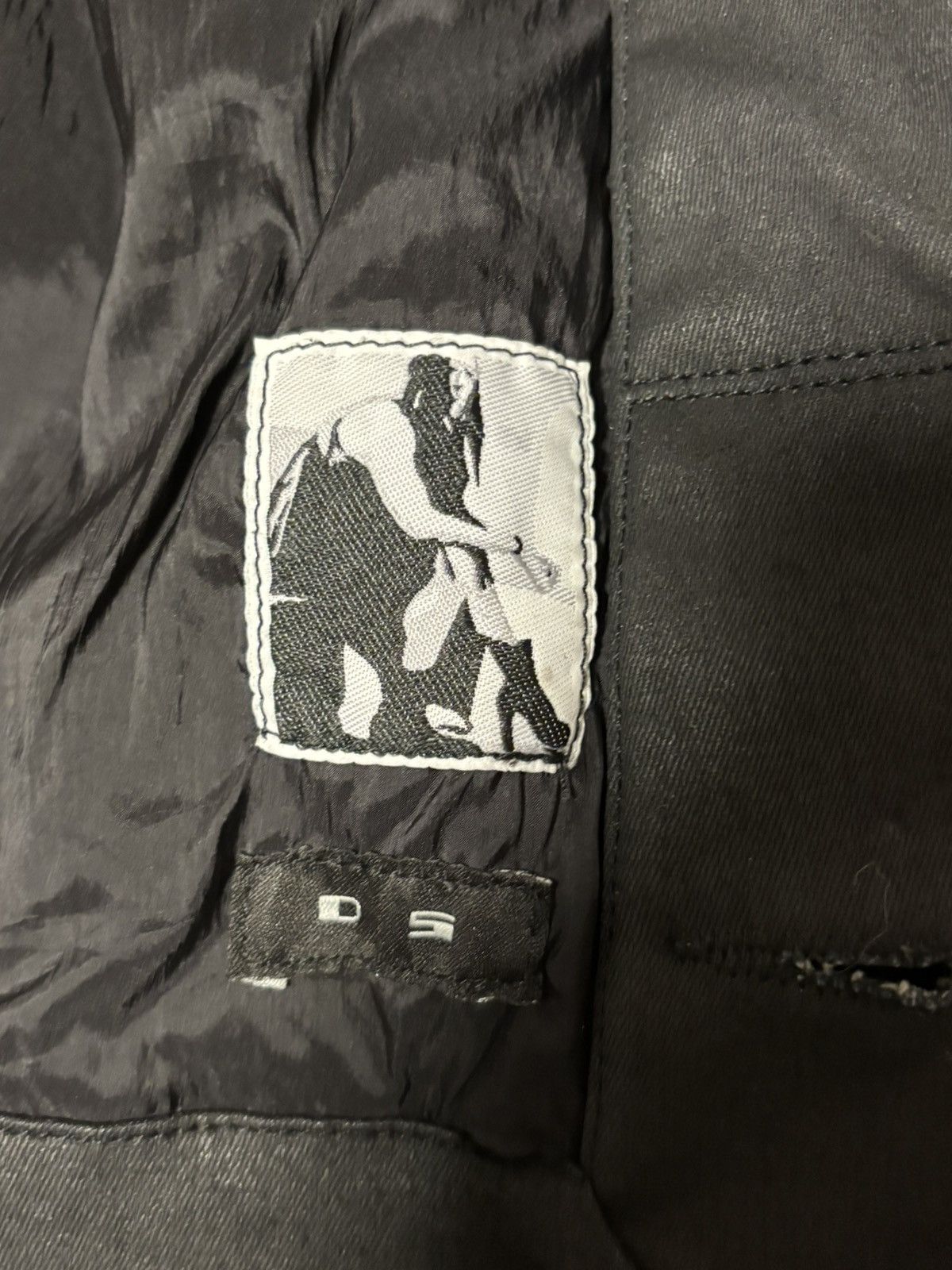 Rick Owens Drkshdw Rick Owens Biker Waxed Naska jacket Size US M / EU 48-50 / 2 - 8 Thumbnail