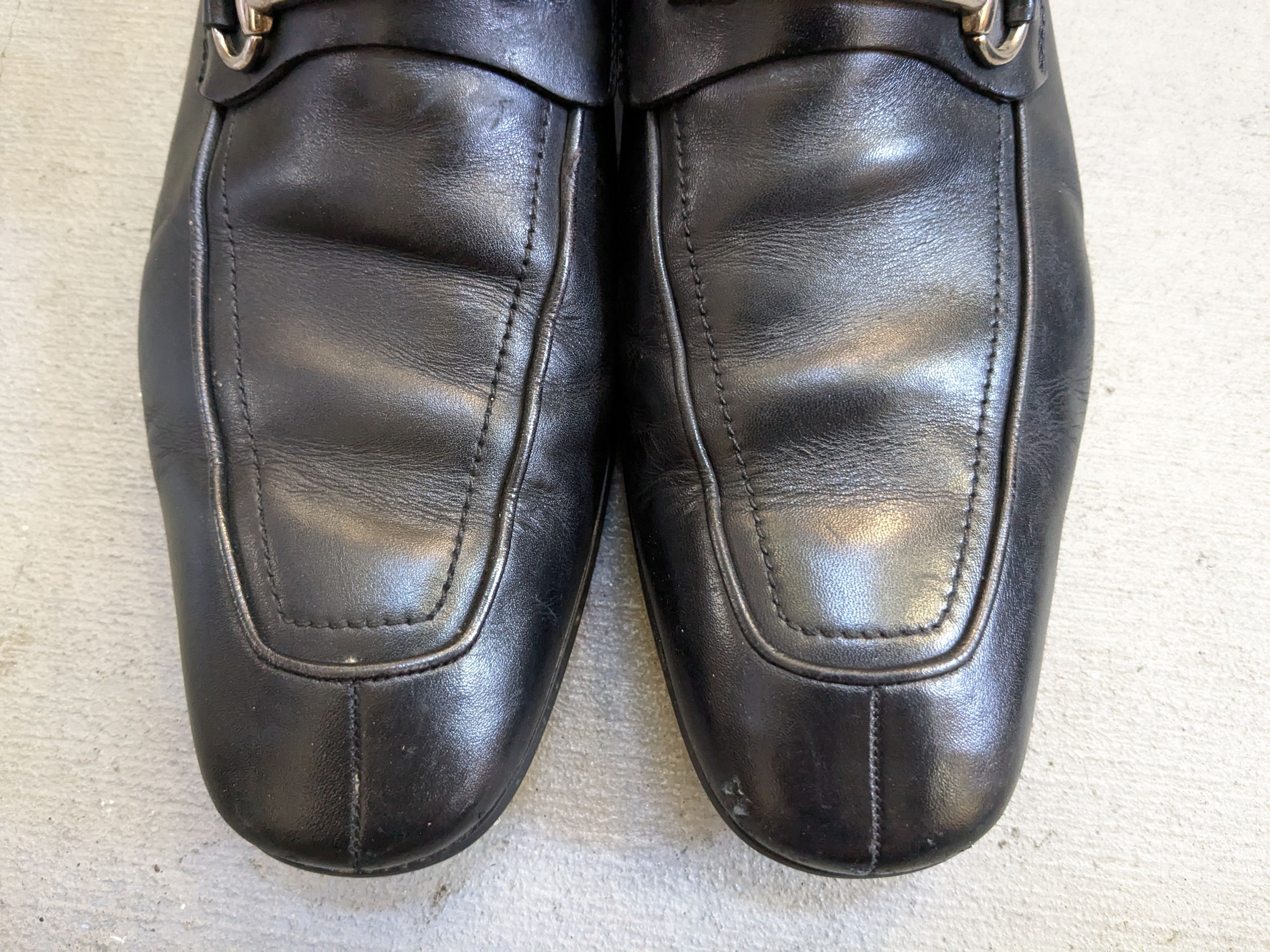 Gucci Gucci Horsebit Loafers Size 9 D Black Leather Snaffle Buckle Size US 9 / EU 42 - 4 Thumbnail