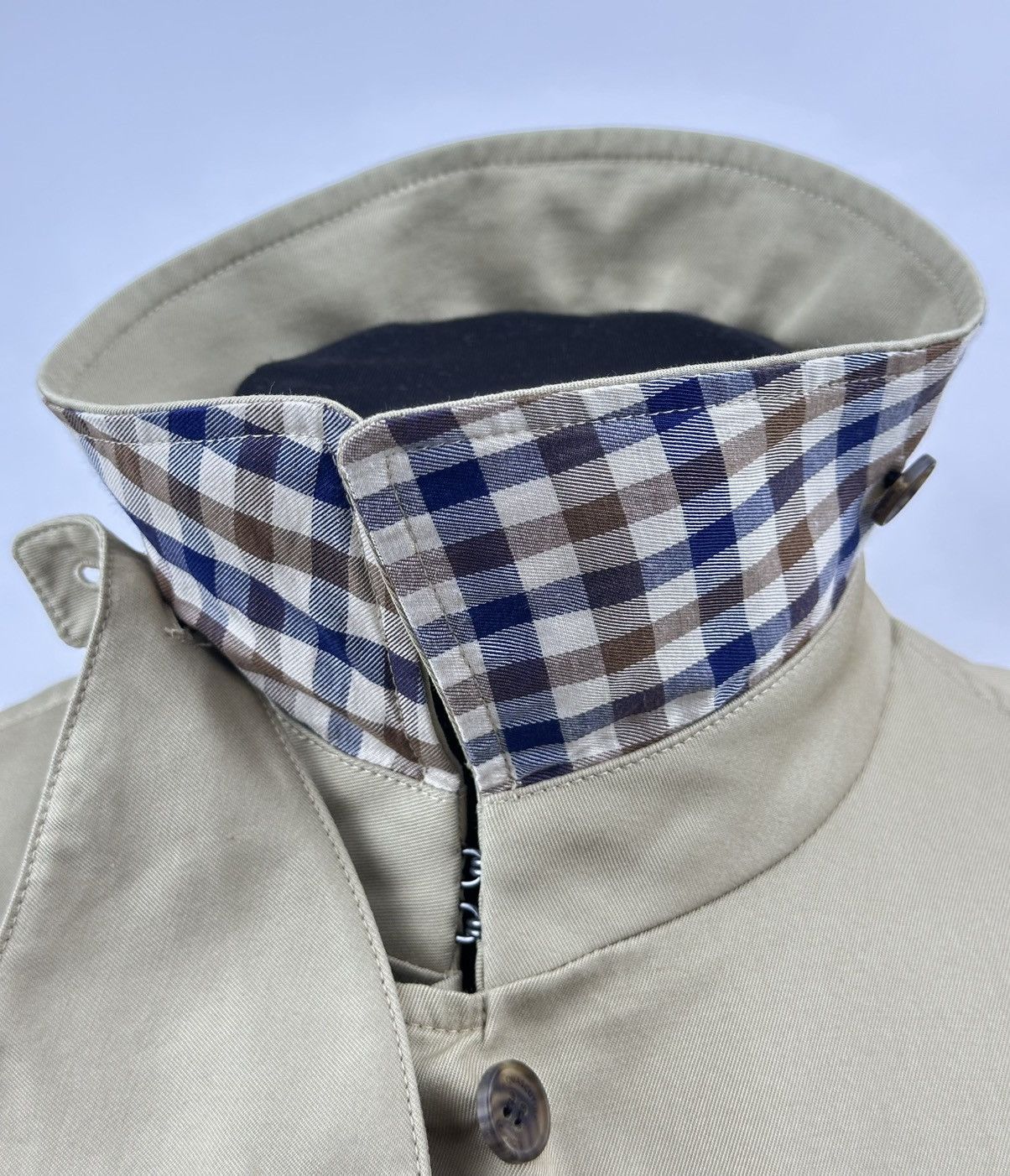 Aquascutum Aquascutum London Double Breasted Trench Coat England Check Size US S / EU 44-46 / 1 - 6 Thumbnail