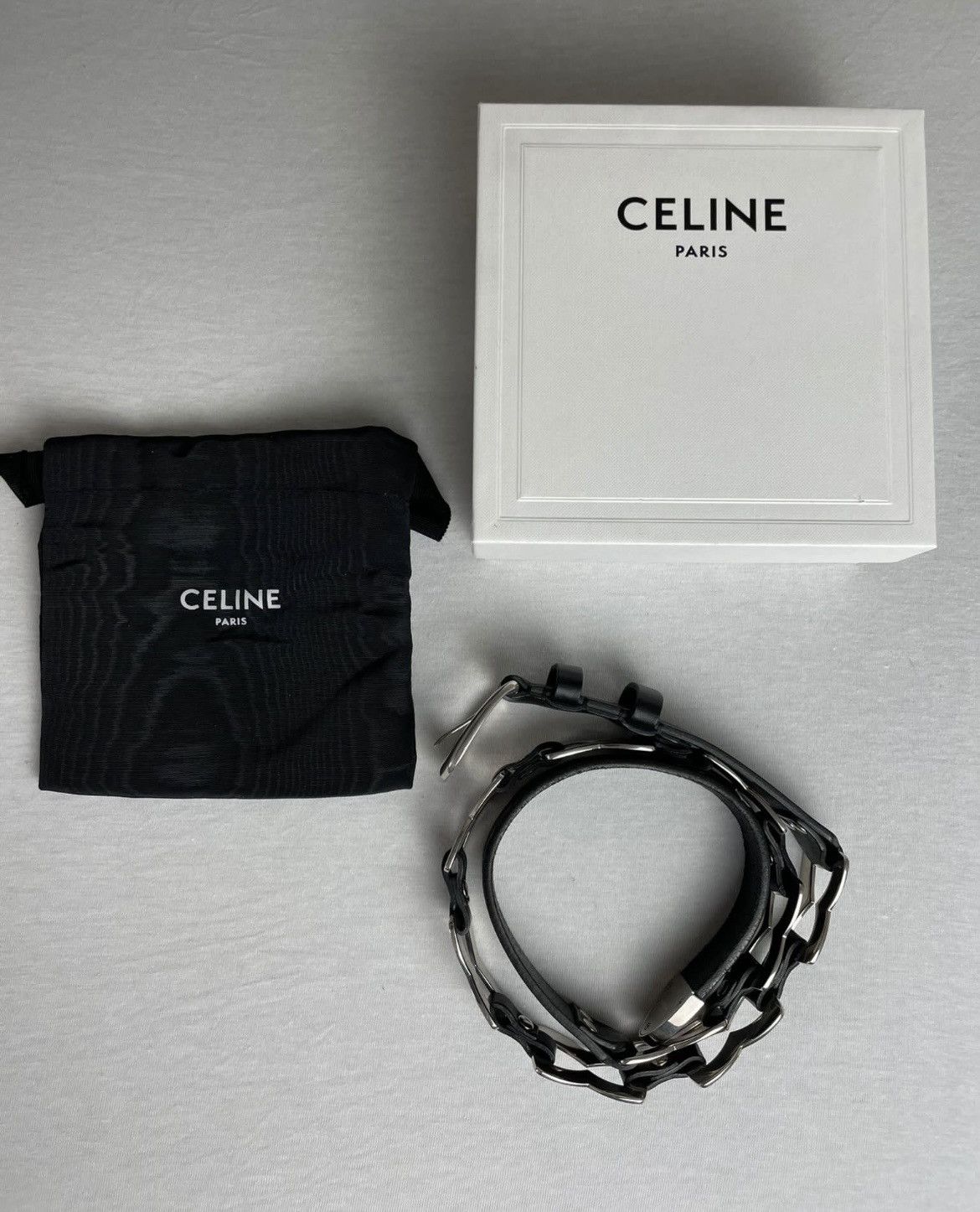 Celine × Hedi Slimane SS22 - Cosmic Cruiser Exclusive Metal Belt Western Size ONE SIZE - 3 Thumbnail