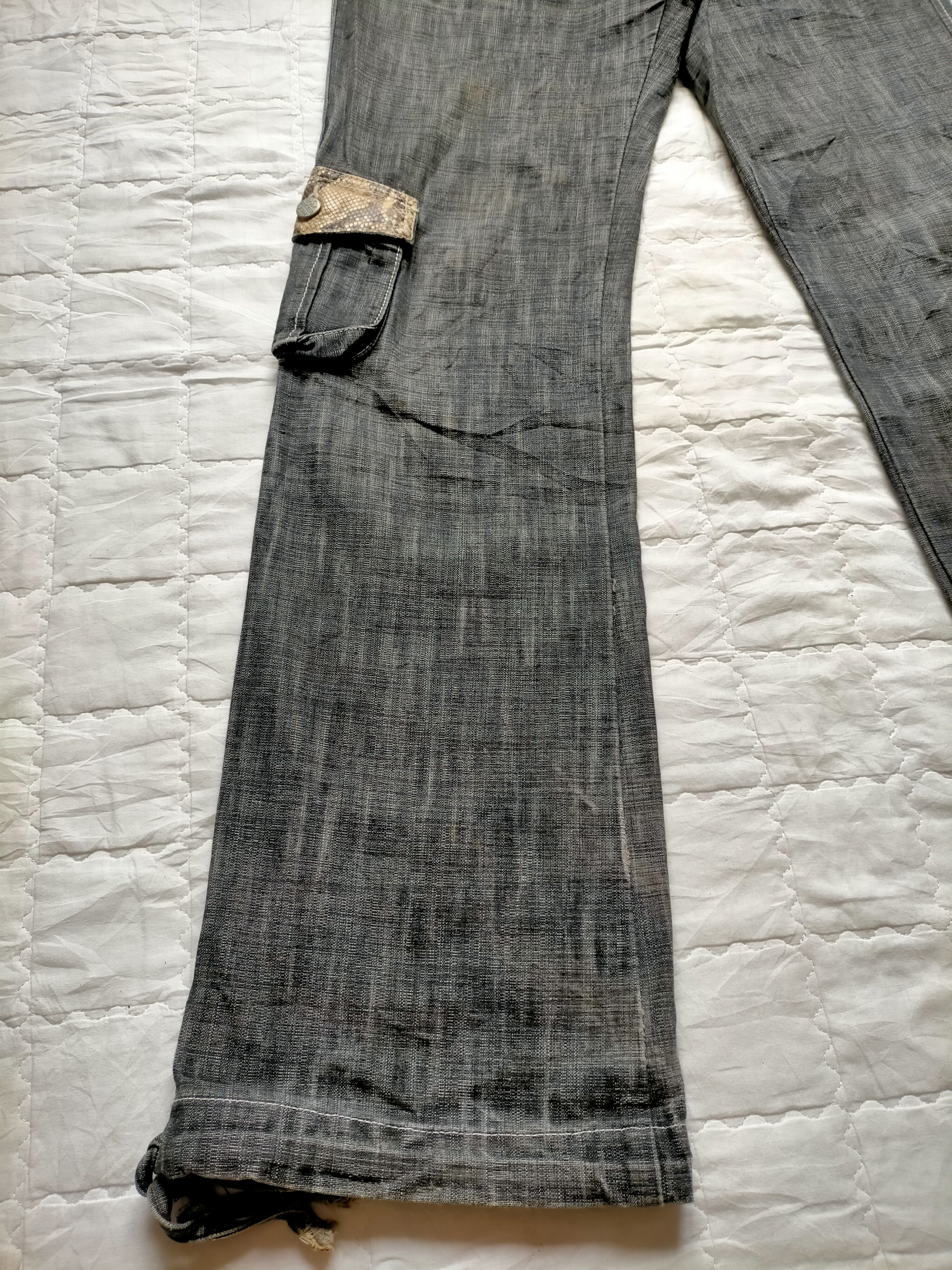 Le Grande Bleu (L.G.B.) Flare Jeans Body Butter Black Jeans Size US 30 / EU 46 - 8 Thumbnail