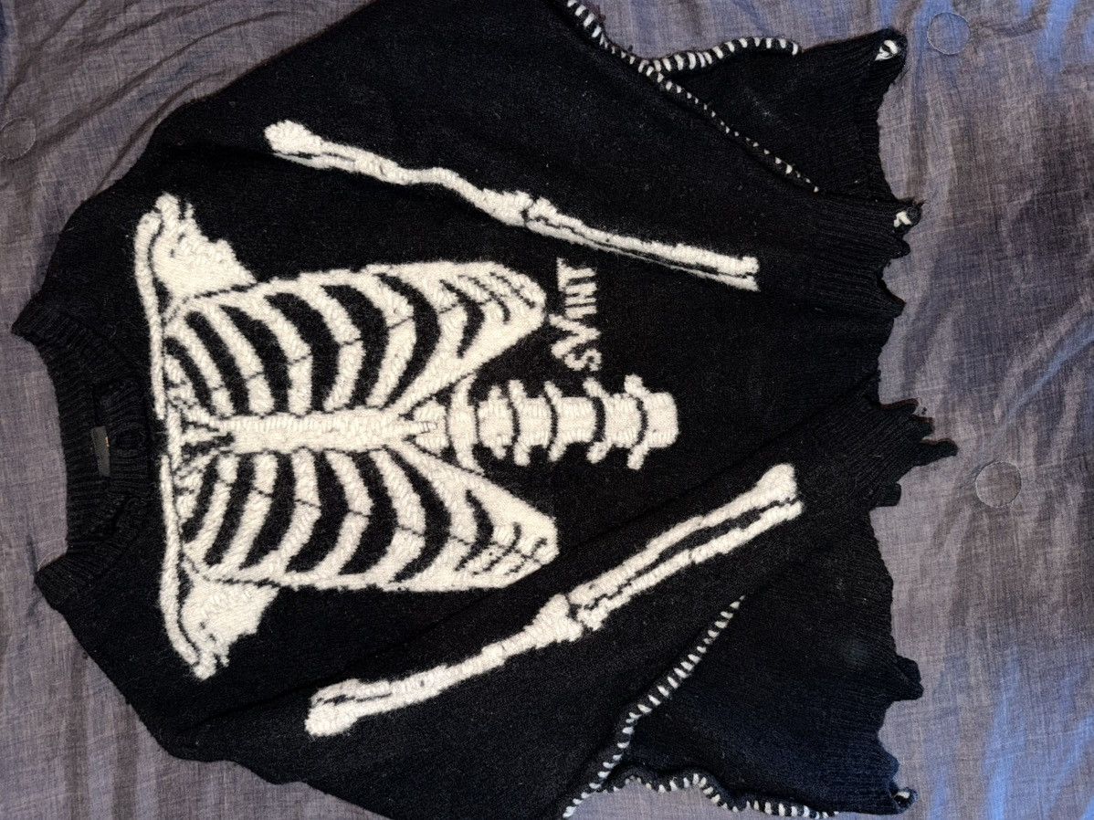 Saint Michael × Vlone SAINT MICHAEL X VLONE BONE KNIT Size US XL / EU 56 / 4 - 2 Thumbnail