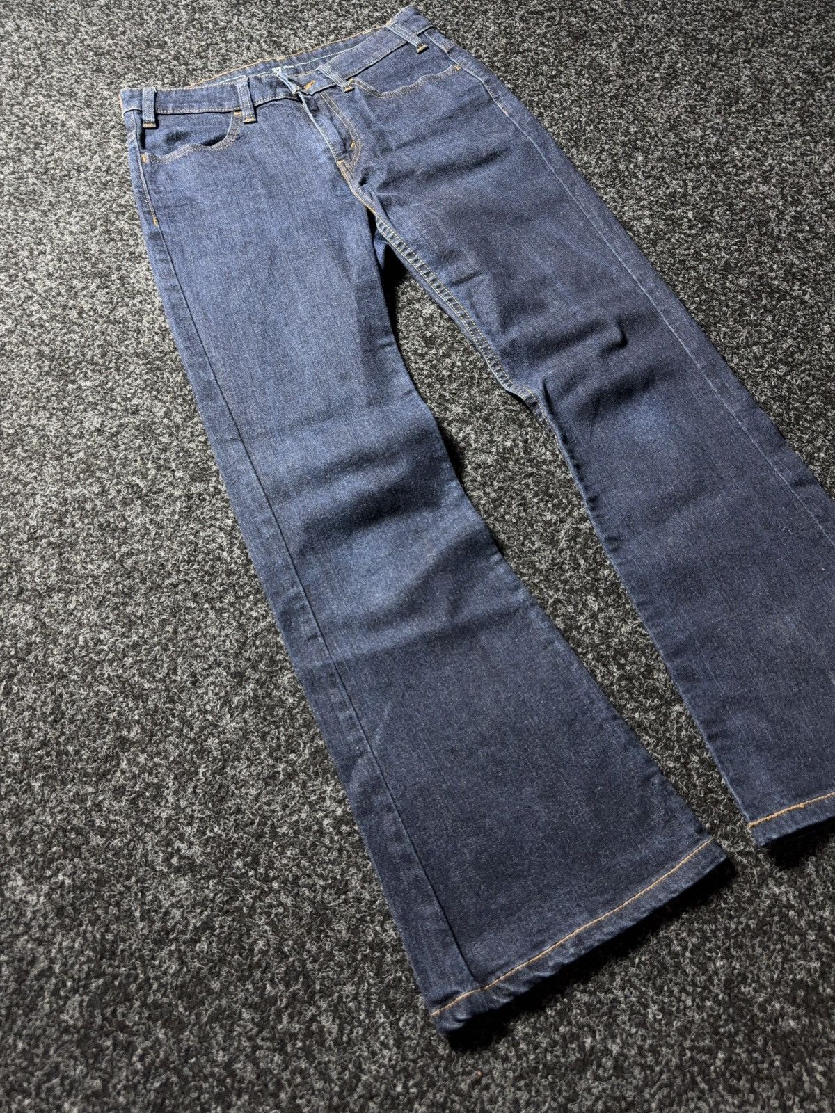 Levi's 00s Levis Sexy Western USA Y2K Flare Rock Bootcut Jeans Y2K Size 27" / US 4 / IT 40 - 2 Thumbnail