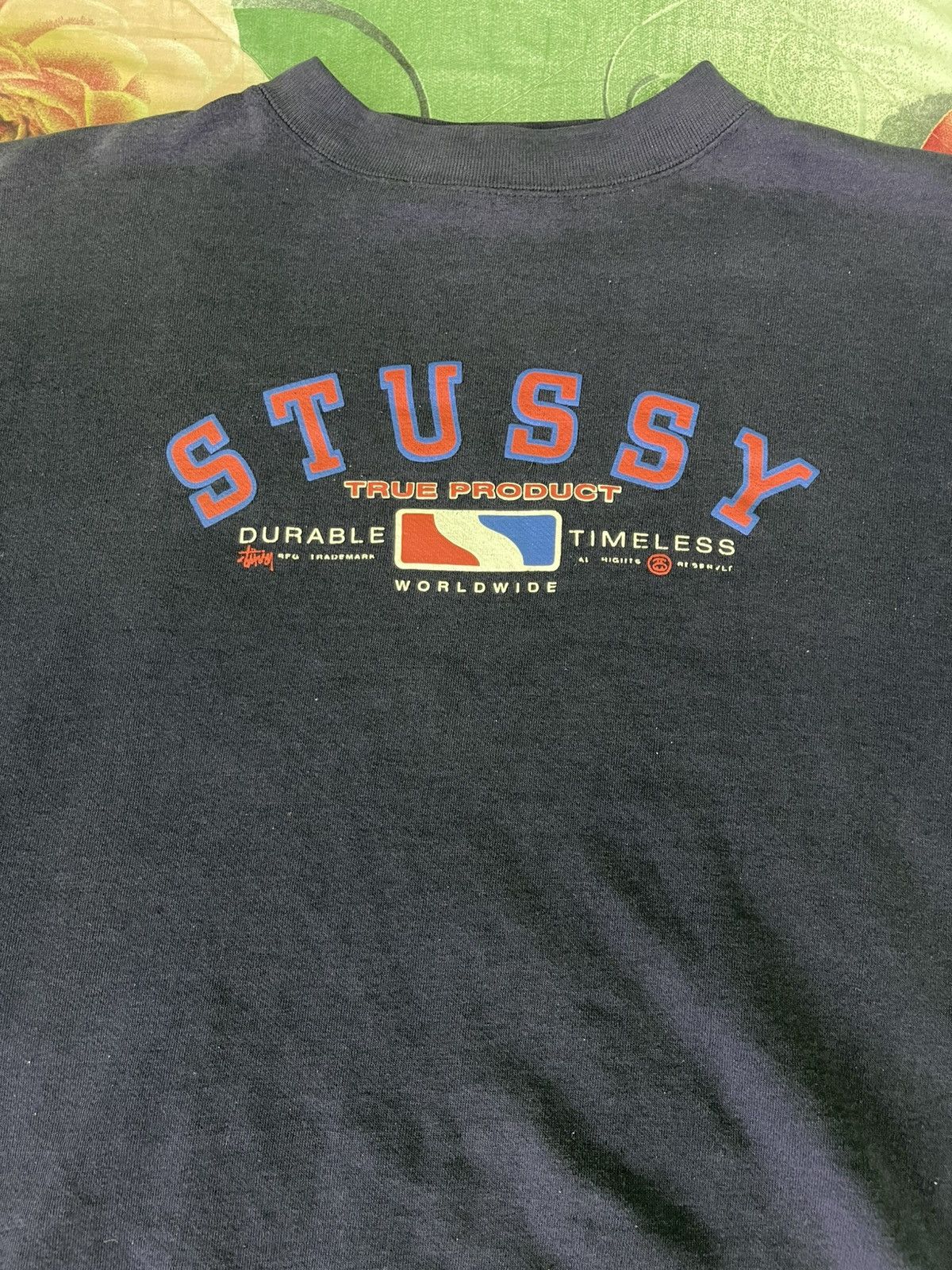 Stussy 1990s Vintage Stüssy "True Product" Sweatshirt Size US M / EU 48-50 / 2 - 11 Thumbnail