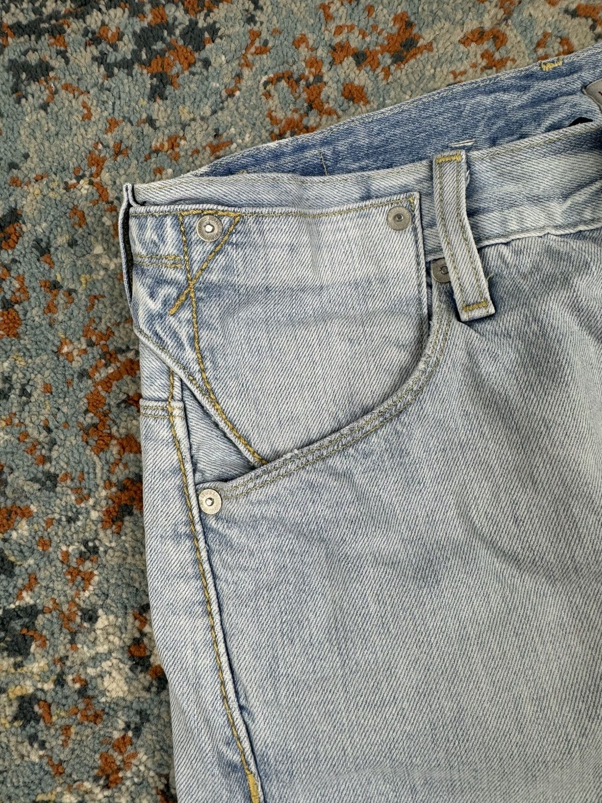 Levi's Vintage 2000s Levis Engineered jeans twisted shorts washed Size US 28 / EU 44 - 8 Thumbnail