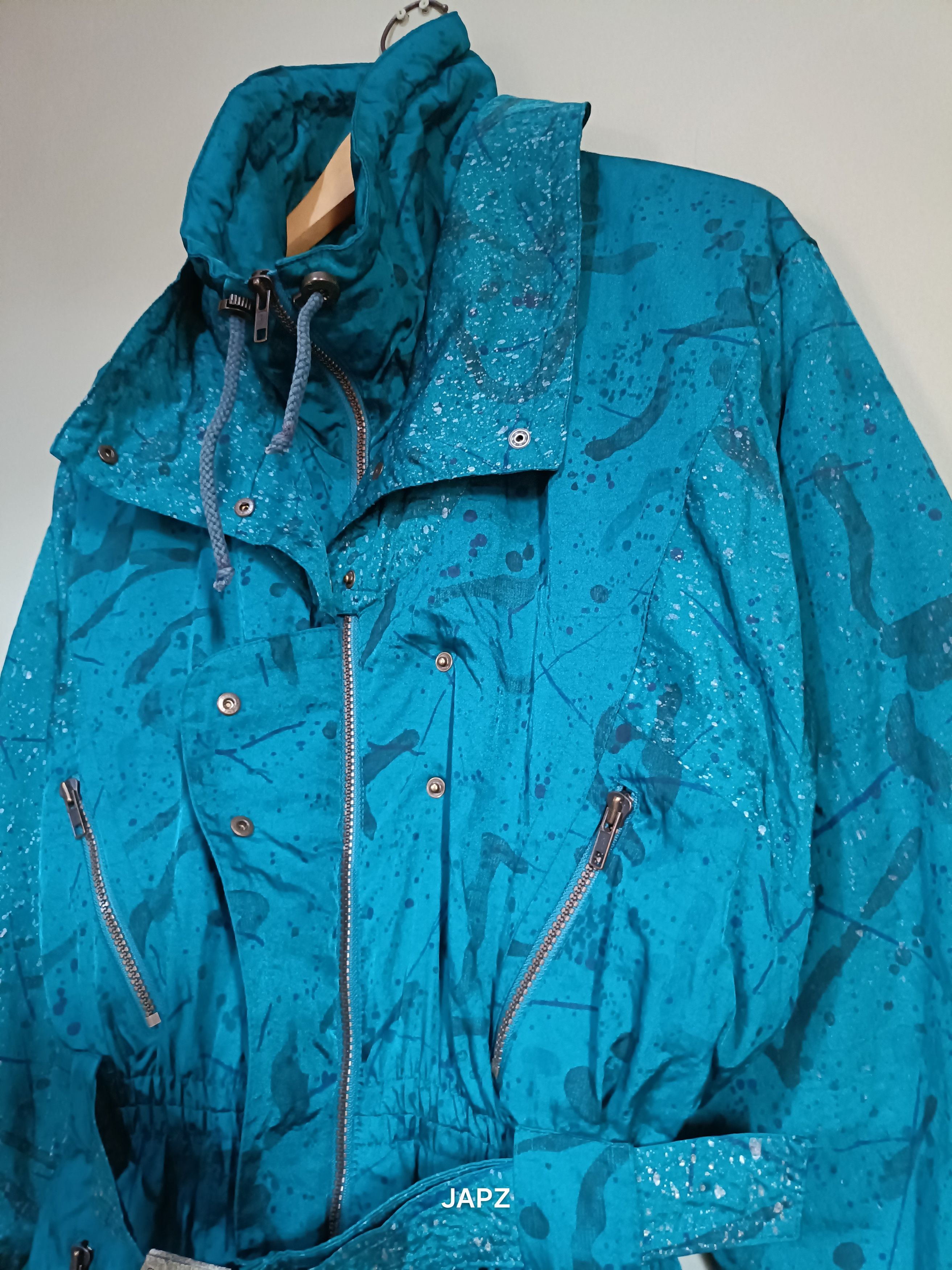 Vintage Vintage foelser ski abstract snowsuit 80s 90s Size US 40 / EU 56 - 2 Thumbnail