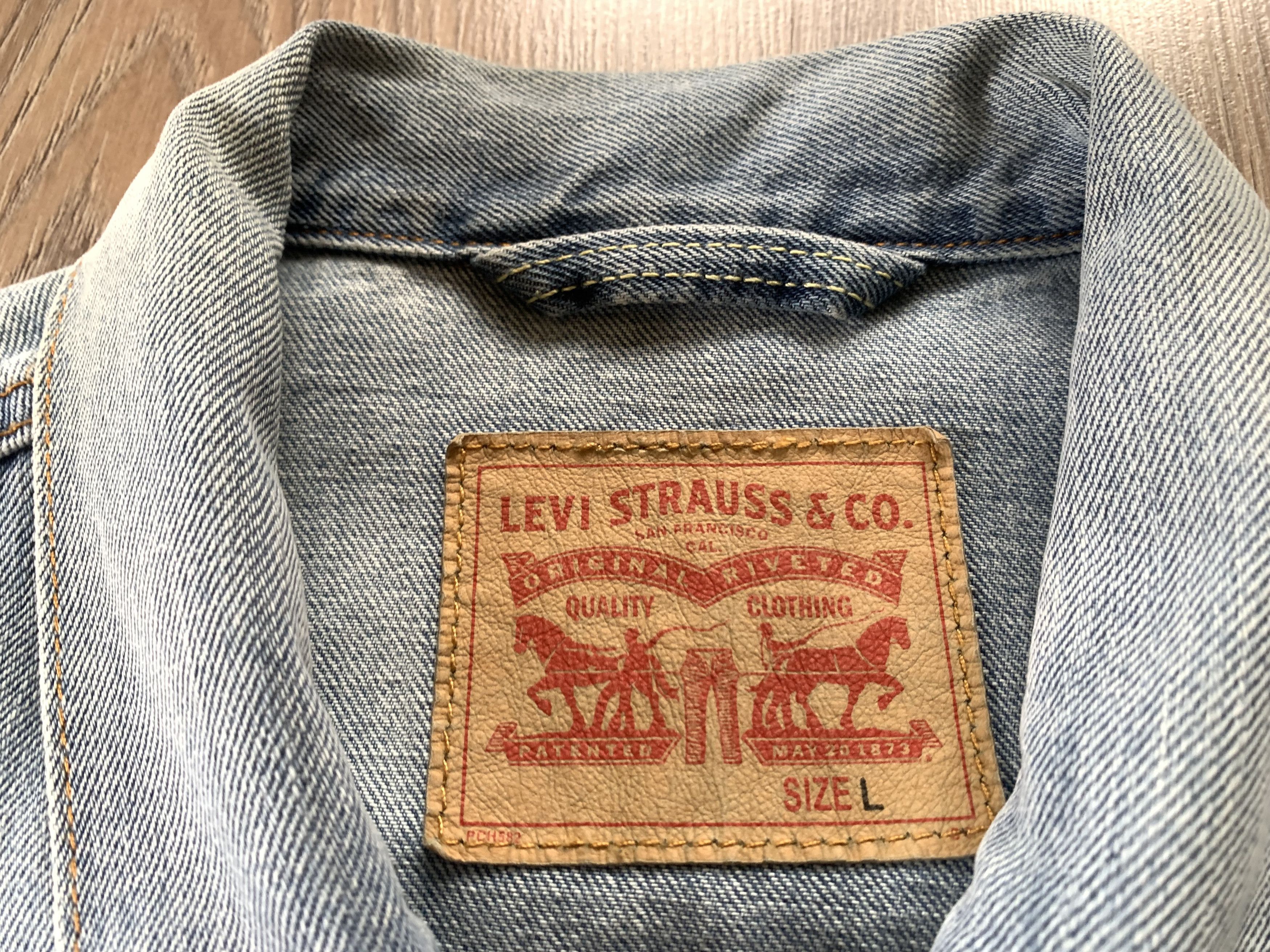 Levi's Levi's Relaxed Denim Trucker Vest Kentucky Blue Size US L / EU 52-54 / 3 - 6 Thumbnail