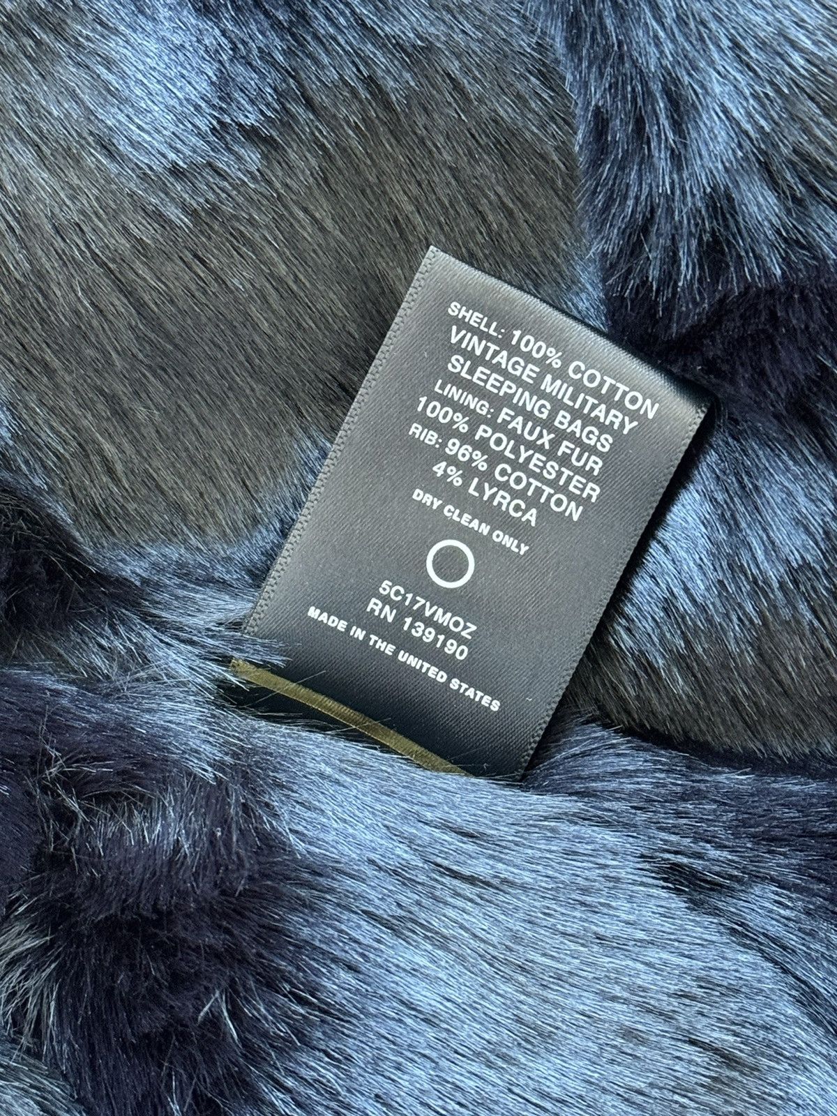 Fear of God Fear Of God fifth Vintage Military Faux Rabbit Hoodie Size US M / EU 48-50 / 2 - 7 Thumbnail
