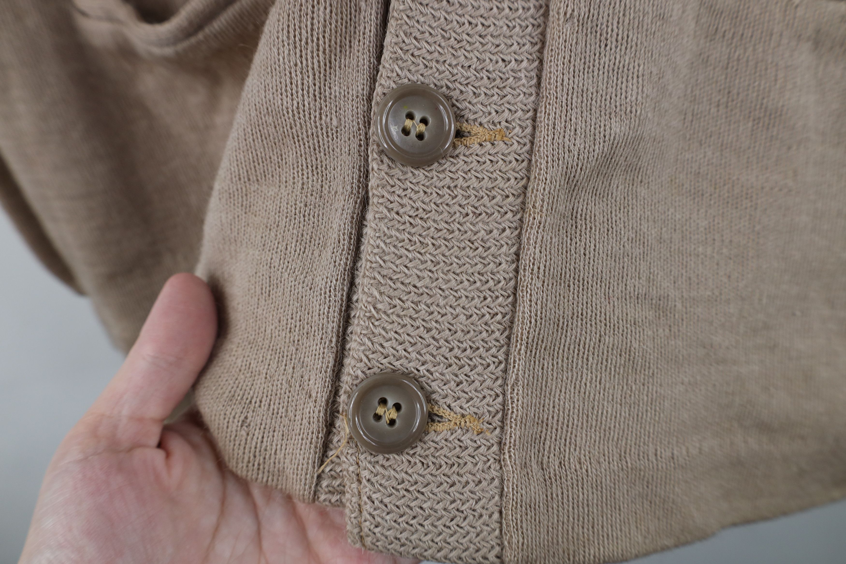 Vintage Vintage 30s 40s Rockabilly Virgin Wool Knit Cardigan Sweater Size US M / EU 48-50 / 2 - 7 Thumbnail