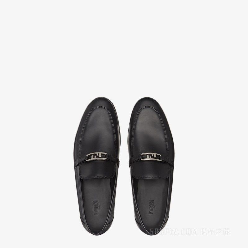 Fendi o1s1wg111225 Fendi O'Lock Loafers in Black Size US 11 / EU 44 - 3 Thumbnail